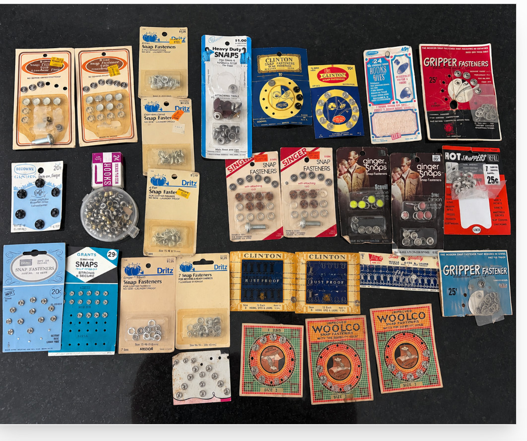 Vintage Sewing Notions Lot Dritz Prym Singer Snaps Needles Fasteners Crafts Vintage Sewing Notions Lot Dritz Prym Singer Snaps Needles Fasteners Crafts