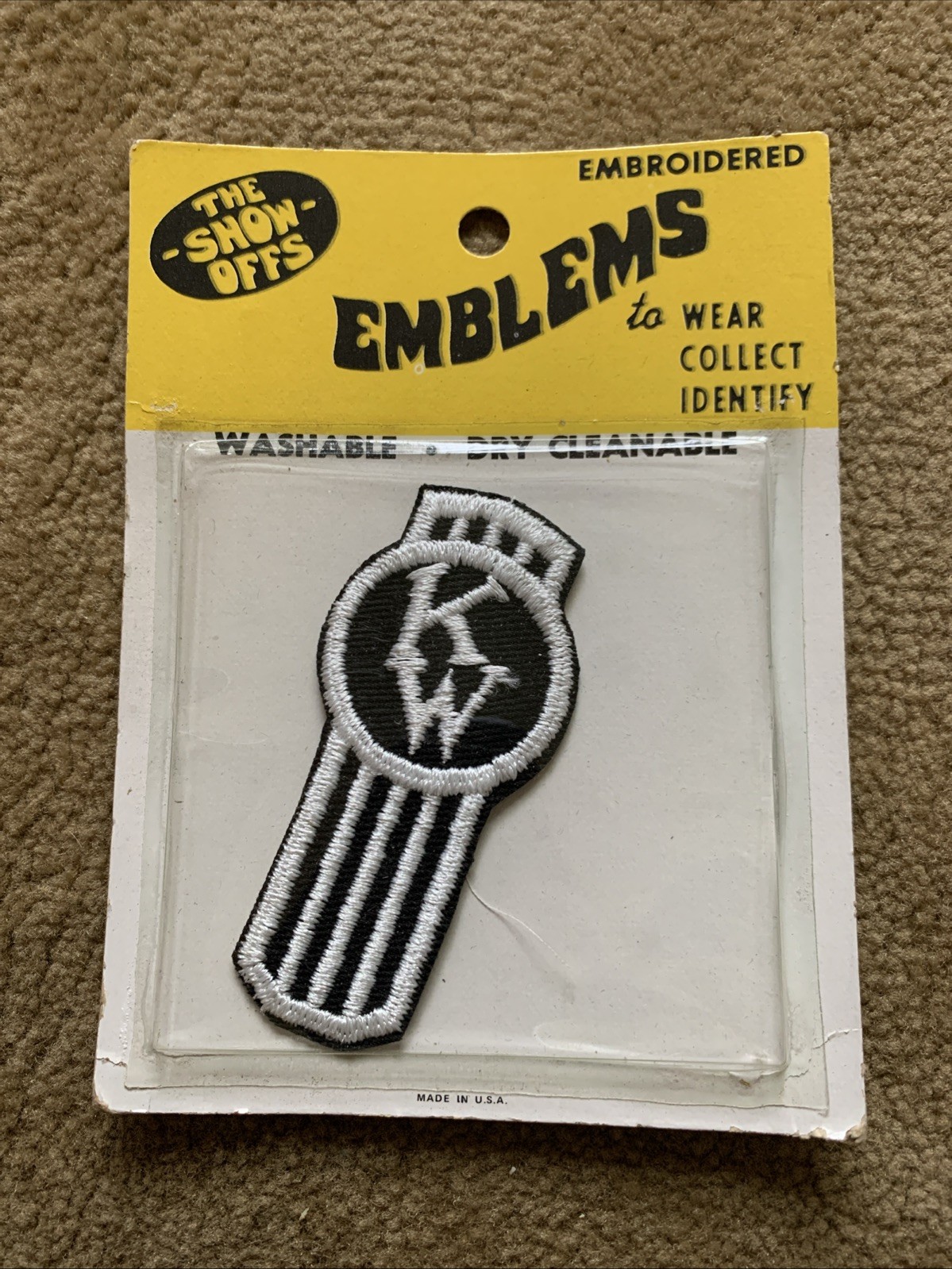 Vintage 1970\'s The Show Offs Emblems Kenworth Patch