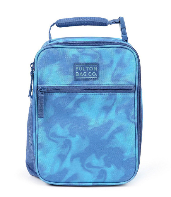 Fulton Bag Co Upright Lunch Bag - Blue Marble