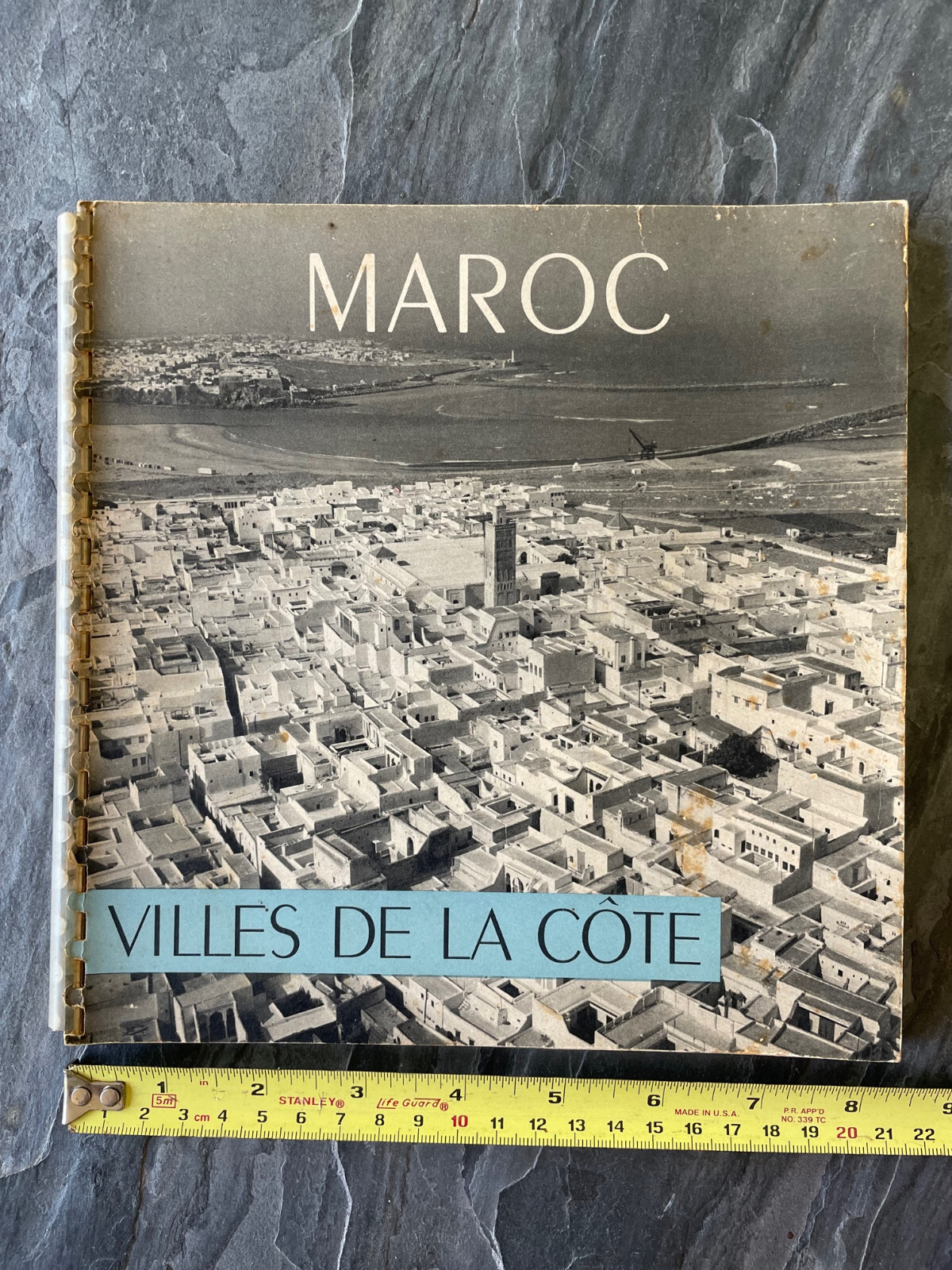 1950s Morocco Tourist Guide Travel Book Booklet Black & White Photos Vintage