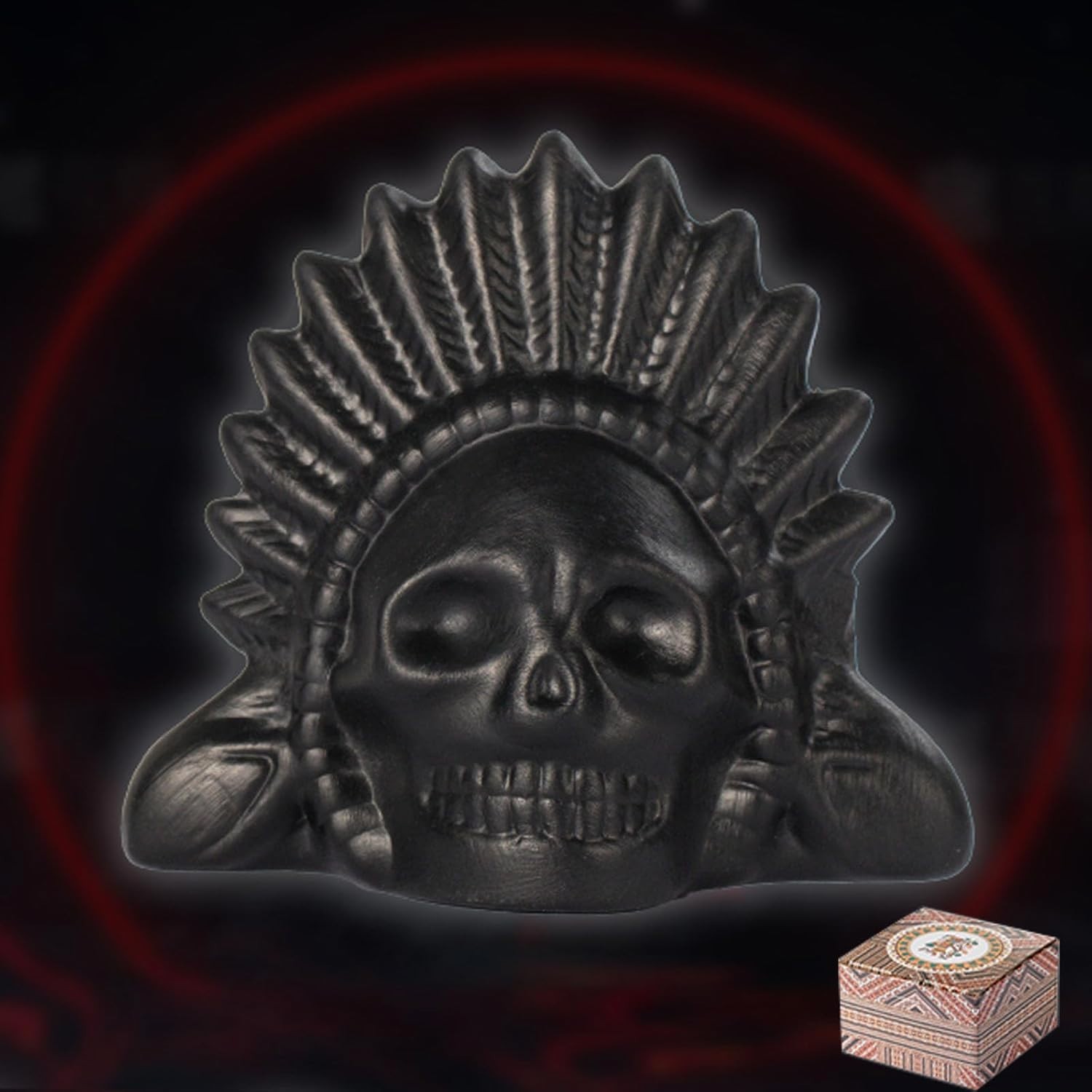Aztec Death Whistle - Handmade Skull War Scream Whistle for Pranks, 125+ dB Aztec Death Whistle - Handmade Skull War Scream Whistle for Pranks, 125+ dB