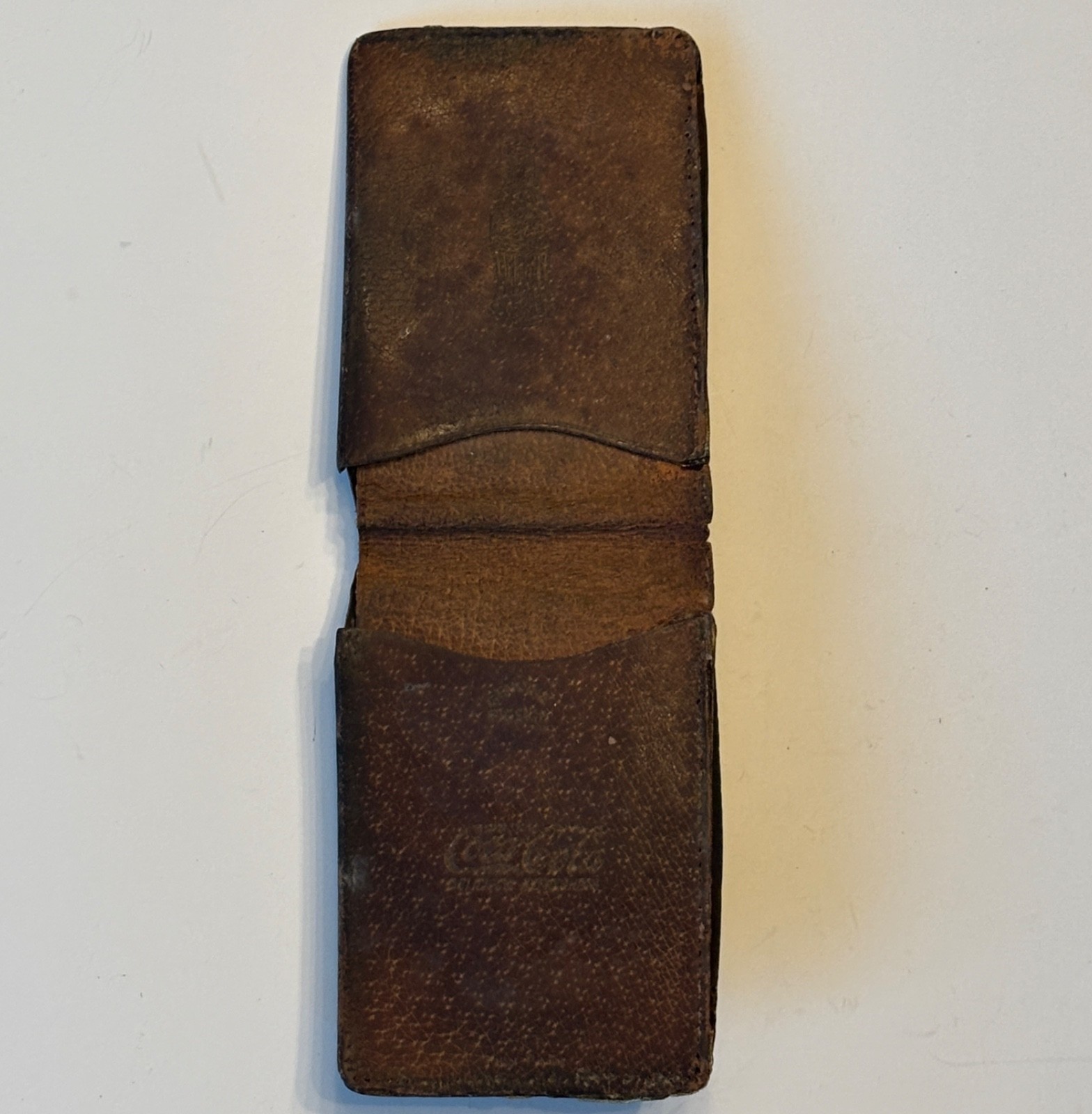 Vintage Coca-Cola advertising promotional wallet Pre-WWII