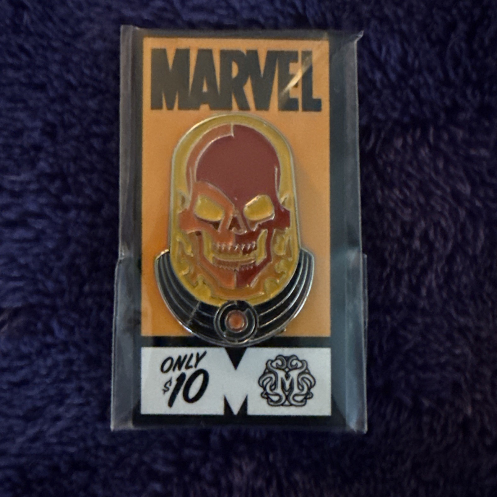Mondo Cosmic Ghost Rider Enamel Pin SDCC Tom Whalen Marvel  