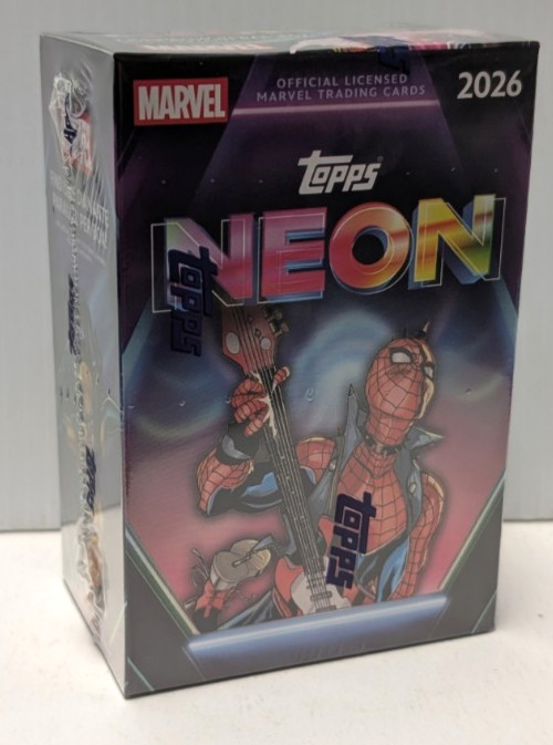 TOPPS 2026 NEON MARVEL VALUE BLASTER BOX  FACTORY SEALED