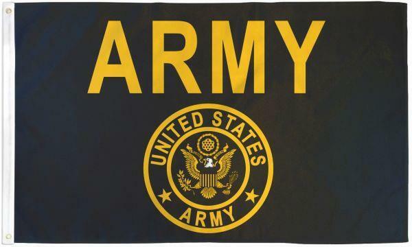 US ARMY GOLD 3 X 5 FLAG 3x5  FL762 MILITARY united states u.s. banner flags new