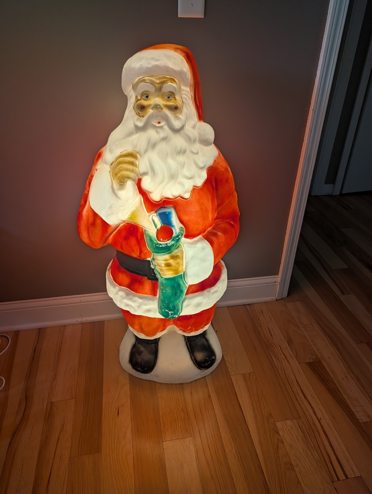 Vintage Empire Santa Blow Mold 42