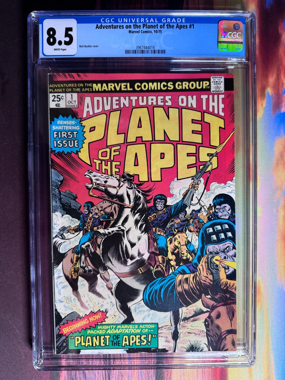 1975 Adventures On The Planet Of The Apes #1 CGC 8.5 WP 3967444016