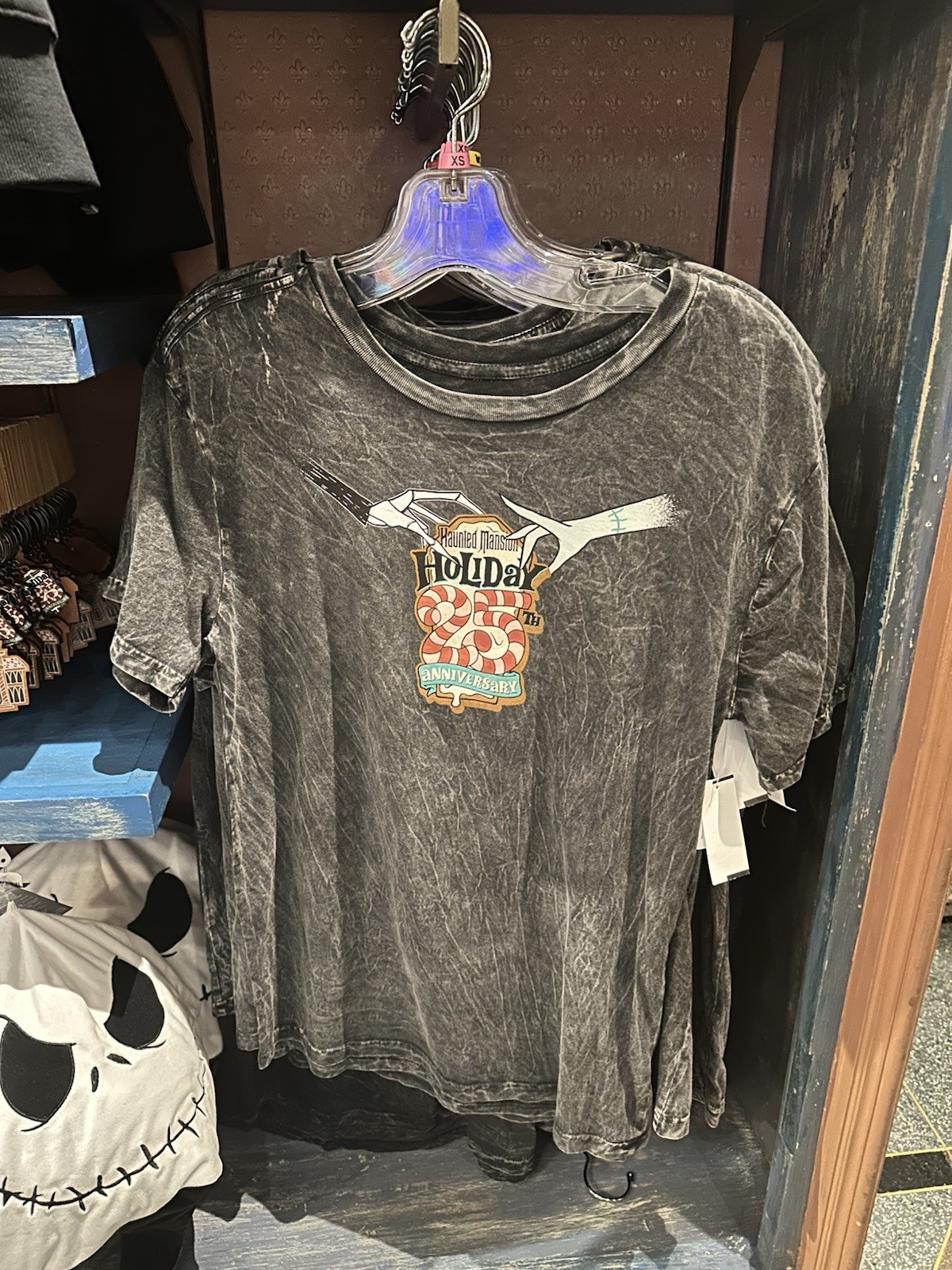 🎃New Disneyland 25th Anniversary Haunted Mansion T-Shirt Adult Multiple Size 🎃New Disneyland 25th Anniversary Haunted Mansion T-Shirt Adult Multiple Size