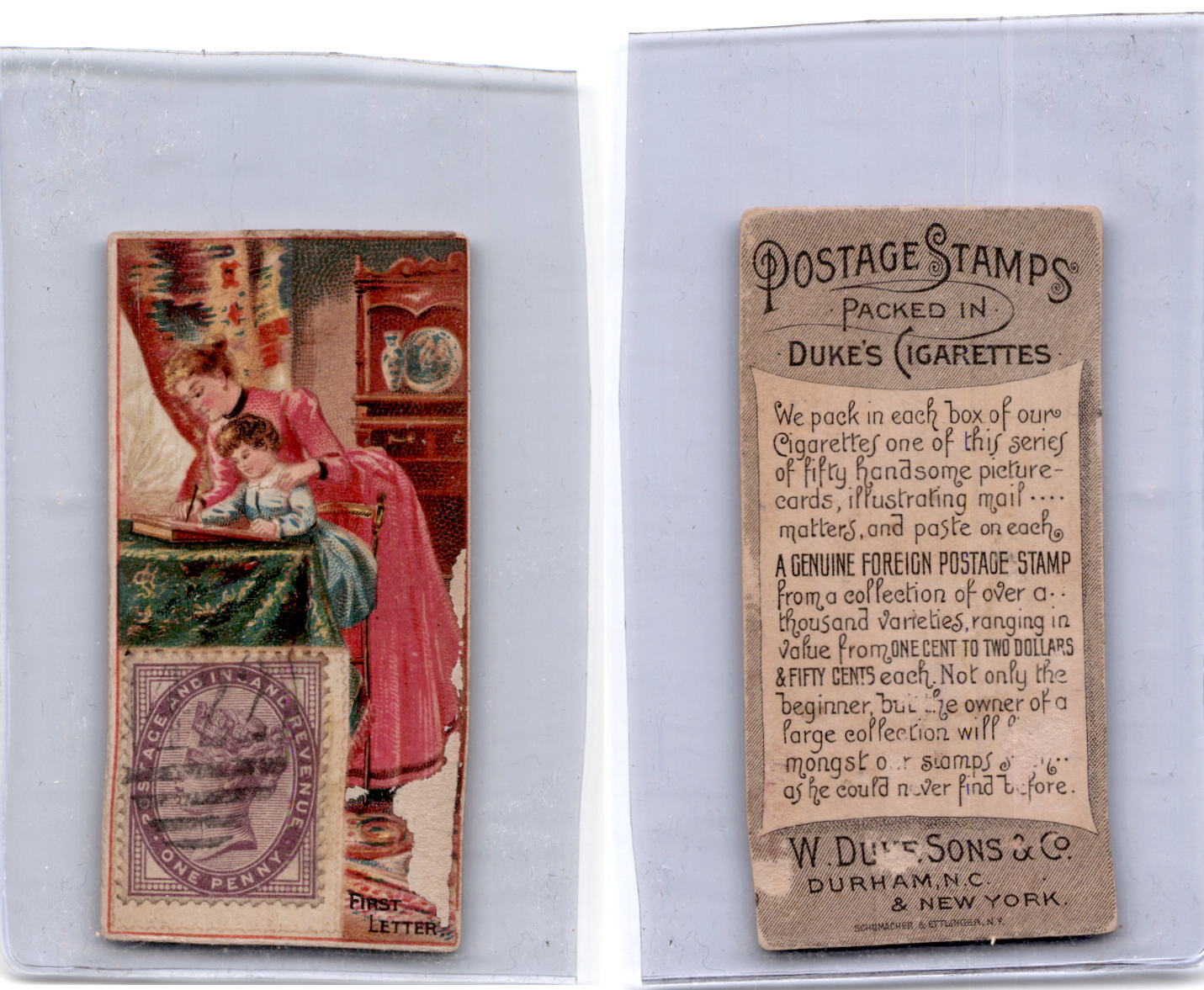 N85 Duke, Postage Stamps, 1889, First Letter (A27) Great Britain N85 Duke, Postage Stamps, 1889, First Letter (A27) Great Britain