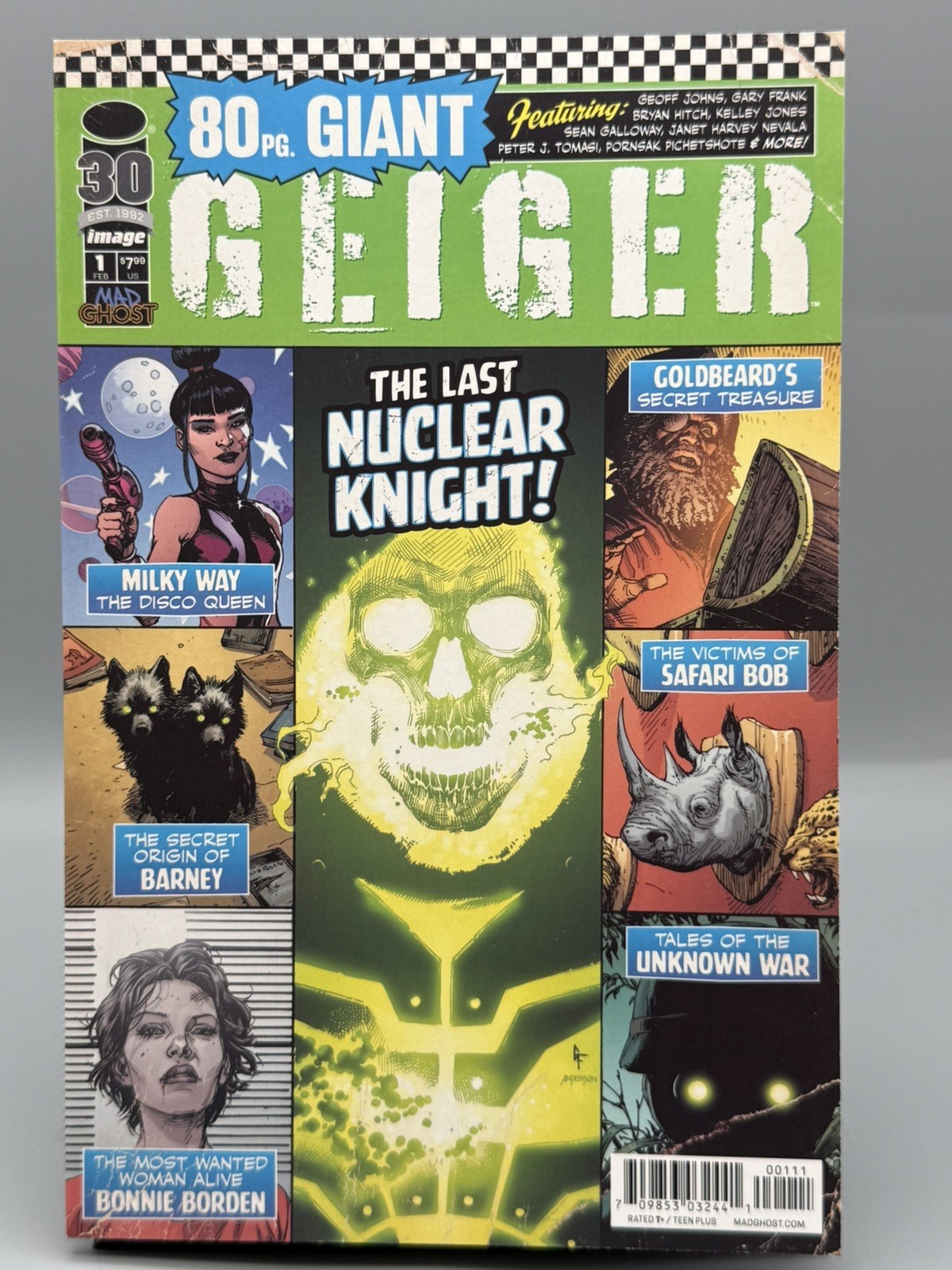GEIGER 80-PAGE GIANT #1 NM 2022 Image Comics, 1st App Redcoat GEIGER 80-PAGE GIANT #1 NM 2022 Image Comics, 1st App Redcoat