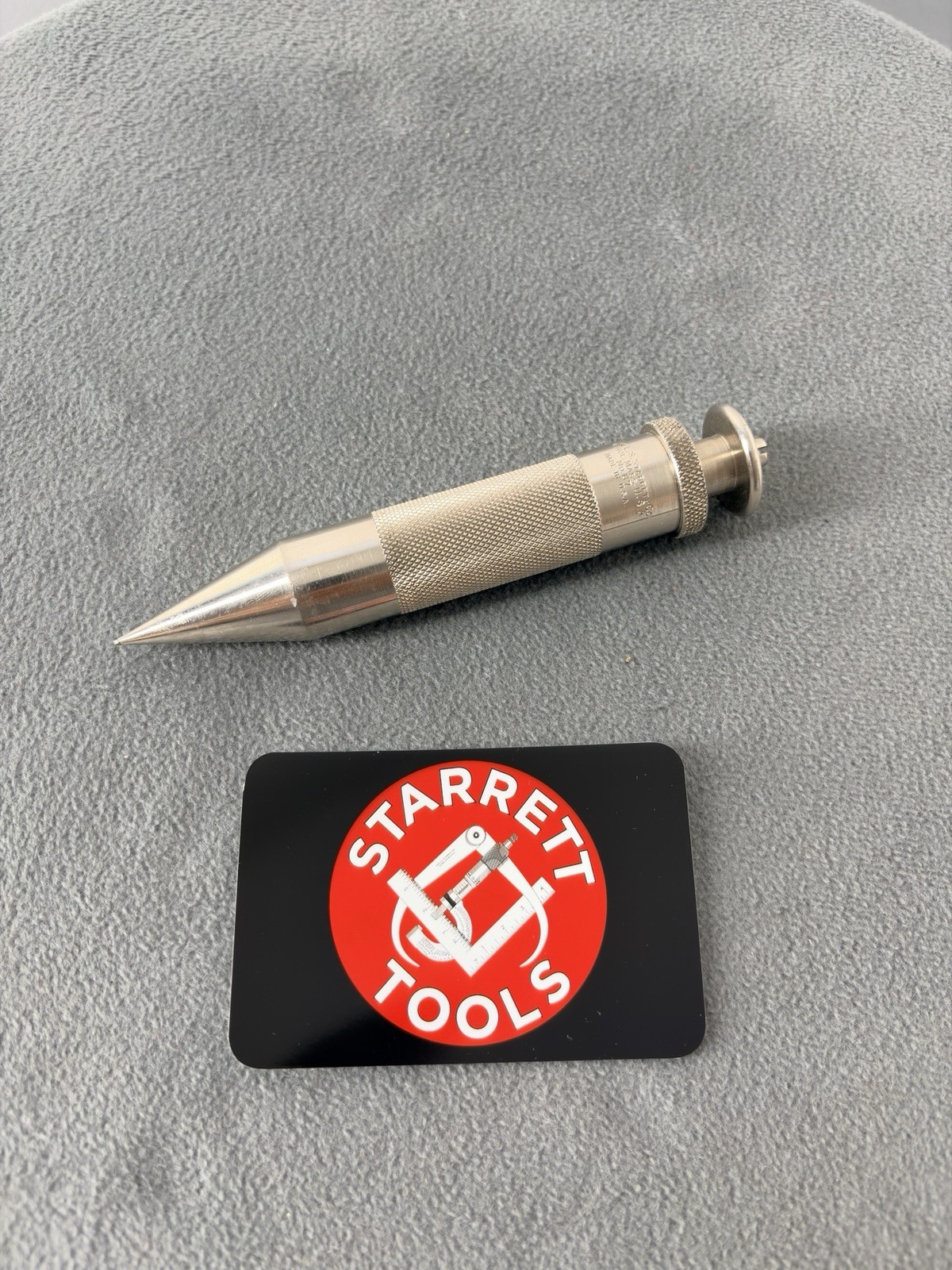 Vintage L. S. Starrett No. 87 Weighted Plumb Bob 5.5” Athol, Mass. USA 🇺🇸