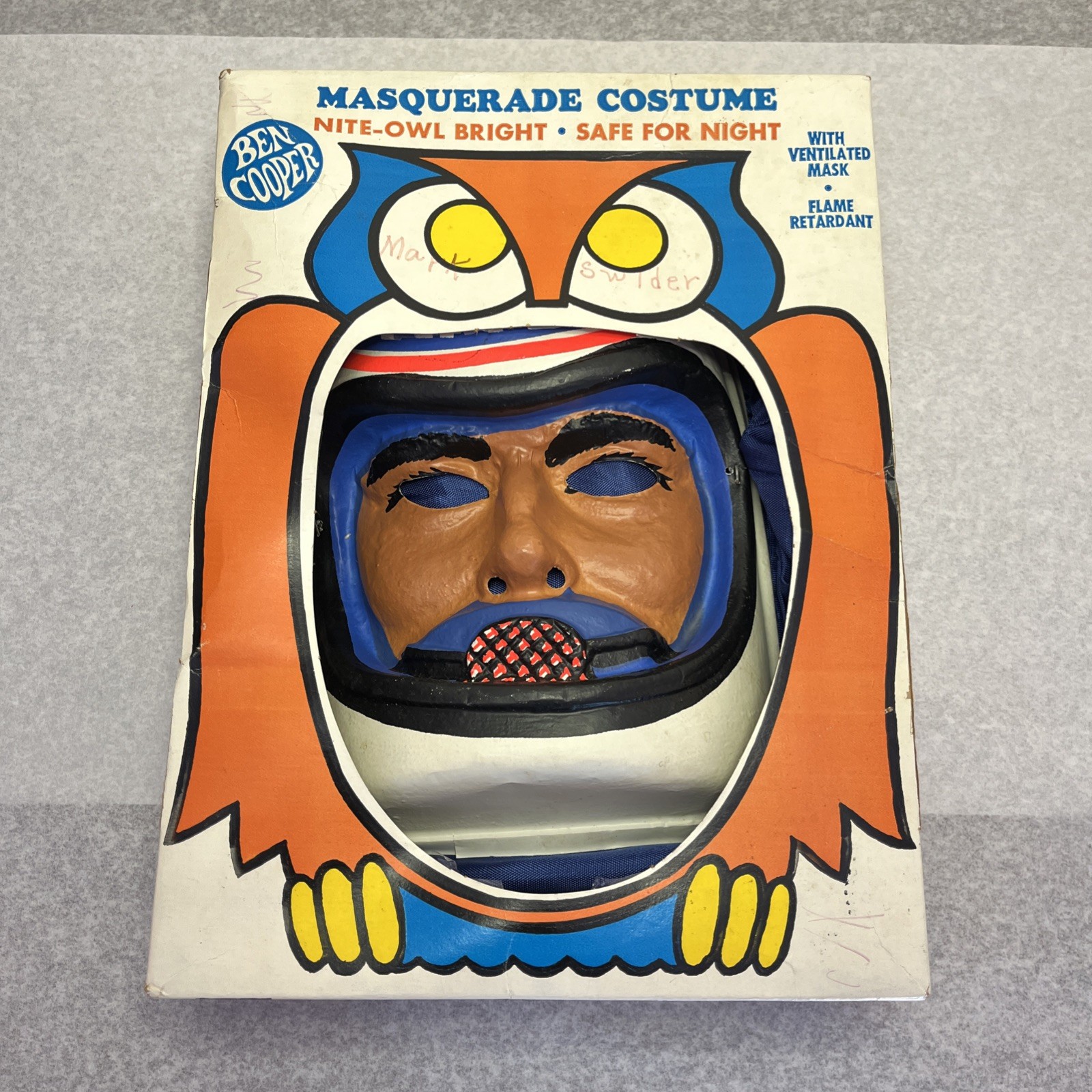 Vintage Ben Cooper Astronaut Captain Astro 842 Halloween Costume in Box