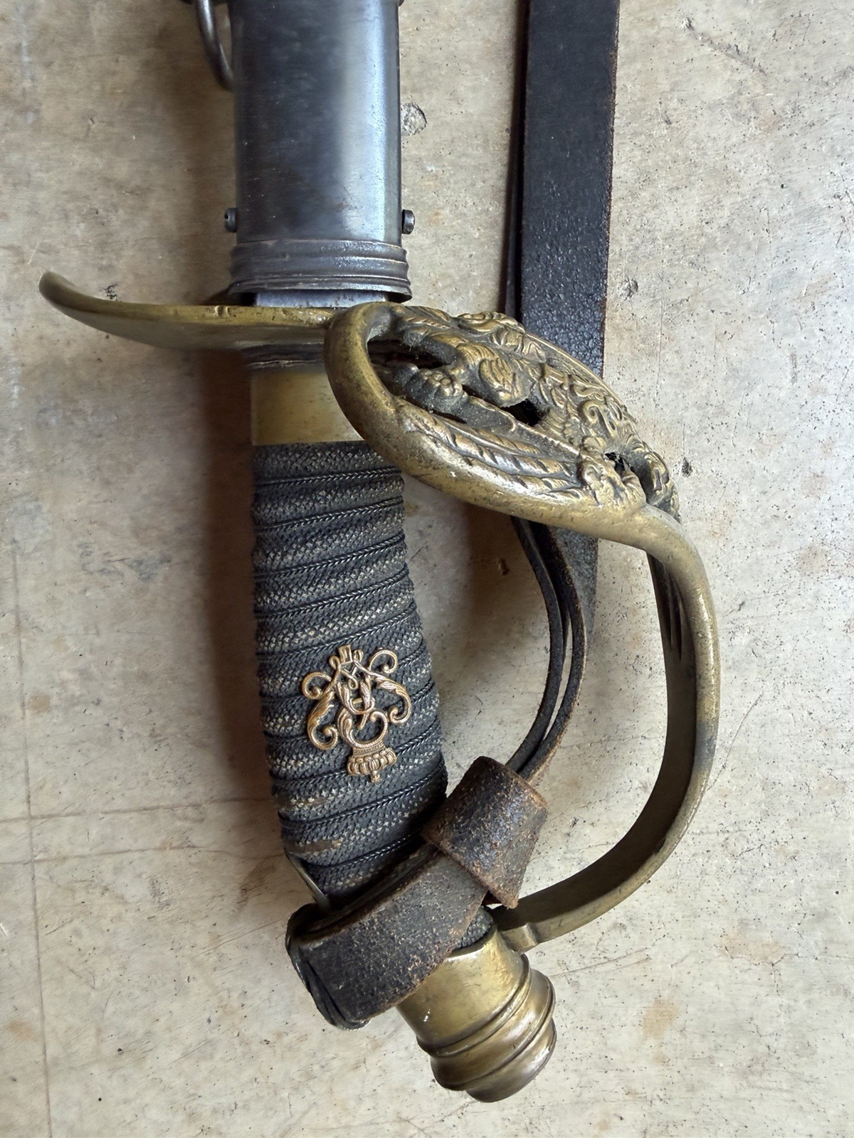 GERMAN CARL EICKHORN Sword With Solengin Stamp GERMAN CARL EICKHORN Sword With Solengin Stamp