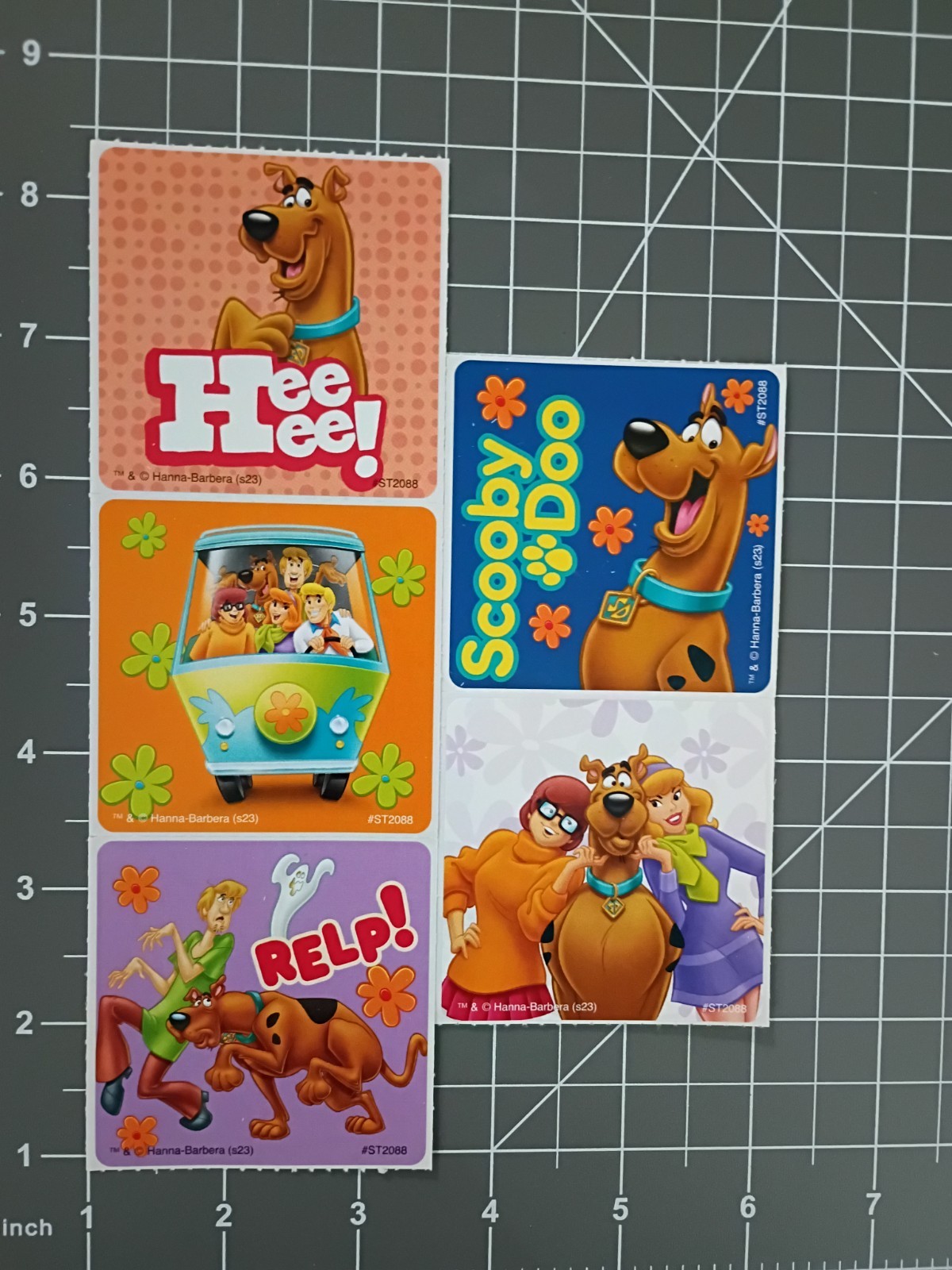 5-PCS SCOOBY-DOO 2.5\