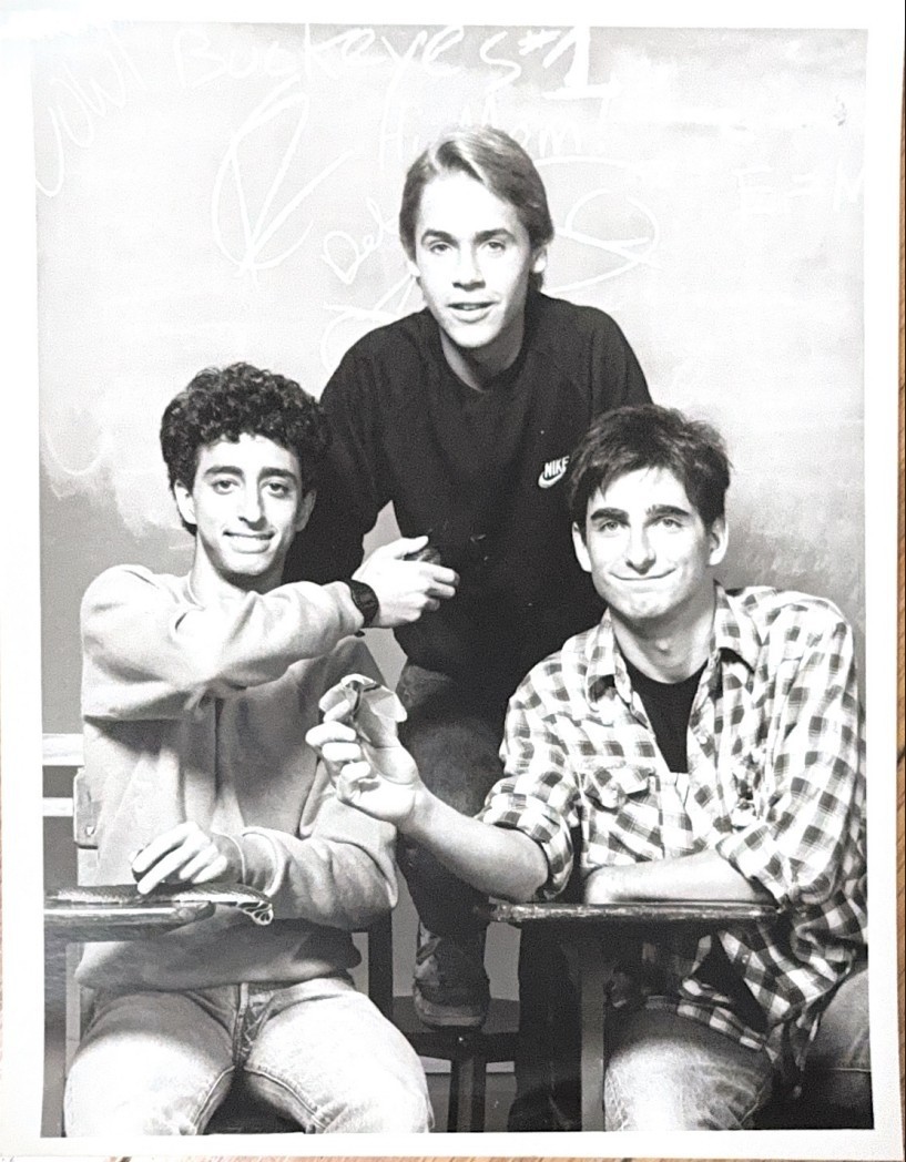 SPENCER 1984 Vintage NBC Press Photo Chad Lowe Grant Heslov Dean Cameron SPENCER 1984 Vintage NBC Press Photo Chad Lowe Grant Heslov Dean Cameron