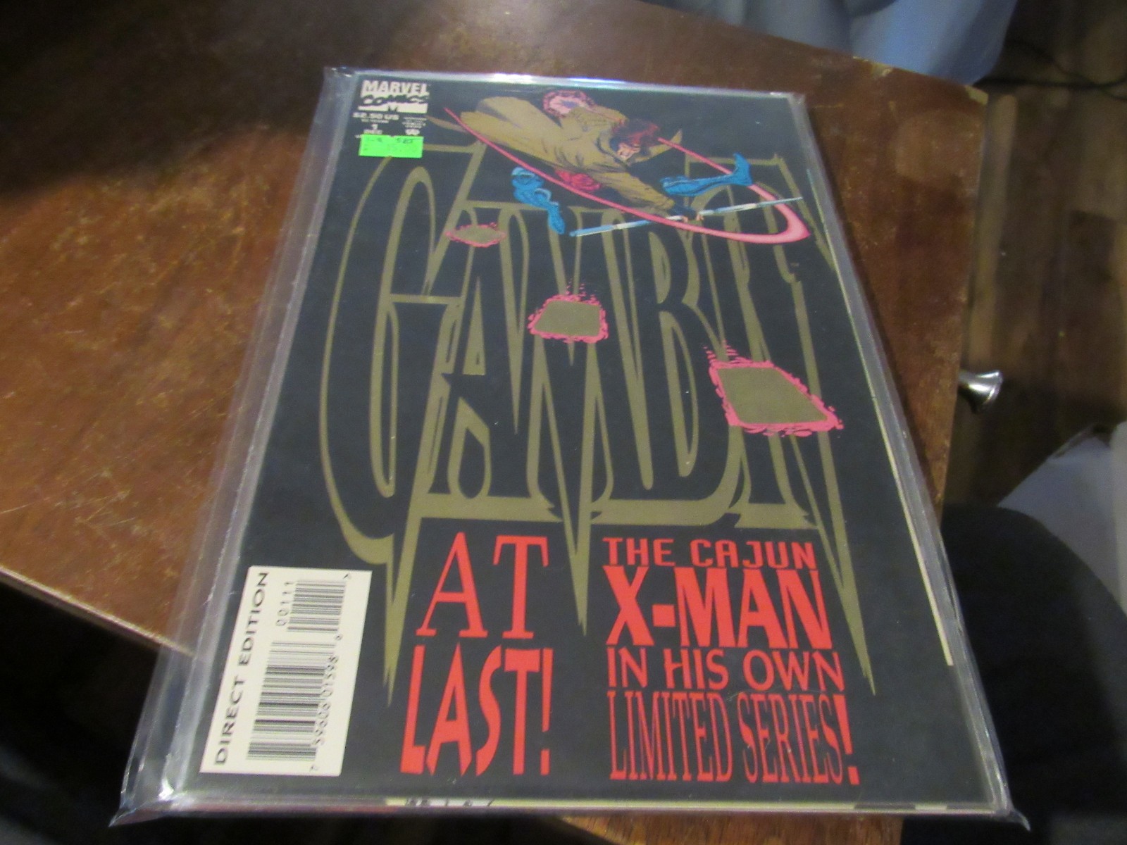 Gambit #1 2 3 4 X-men Marvel Mini Series Comic Book Set 1-4 Complete