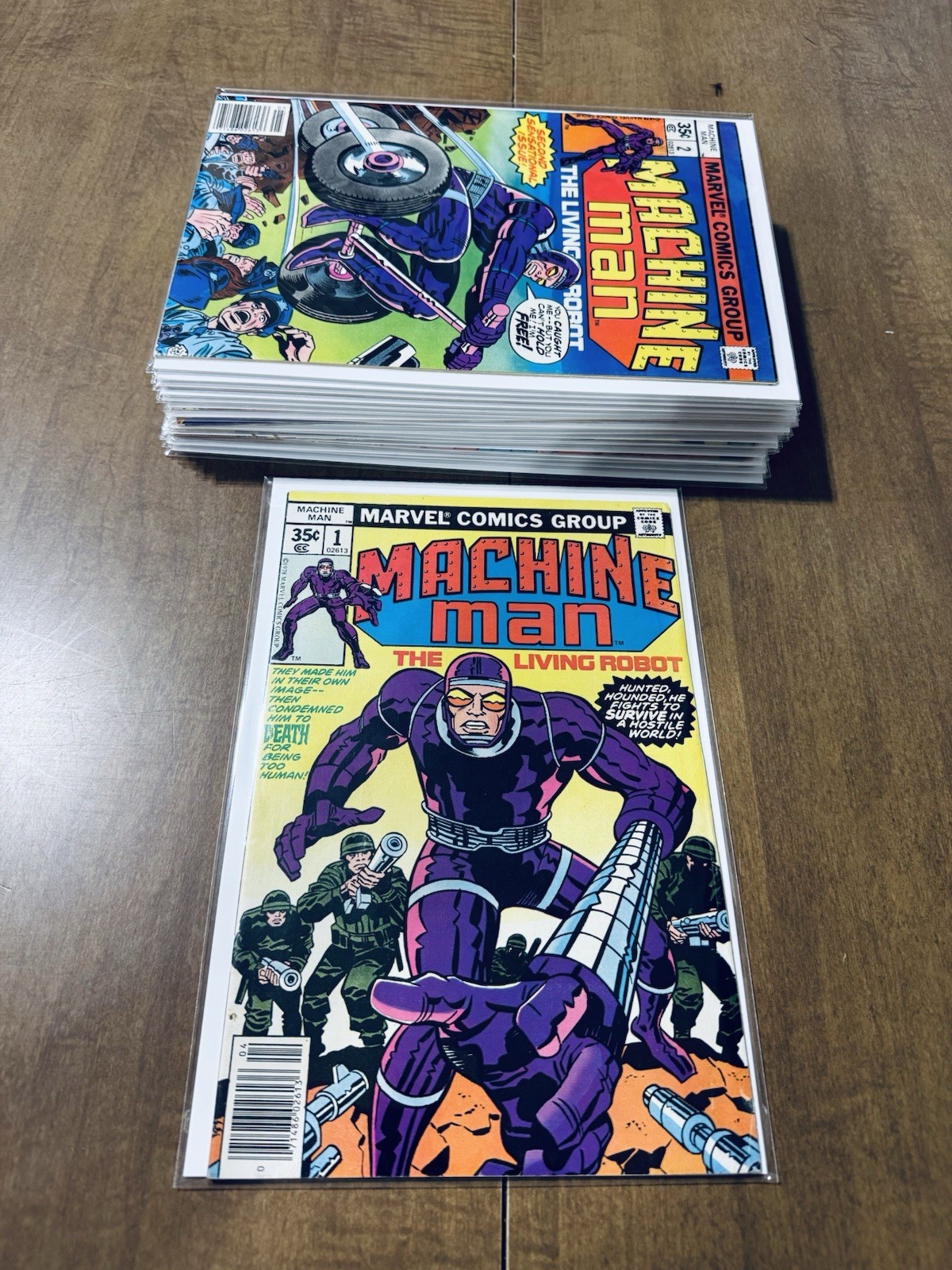 Machine Man Complete 1-19 (Marvel 1978-1981) Jack Kirby Steve Ditko Full Series
