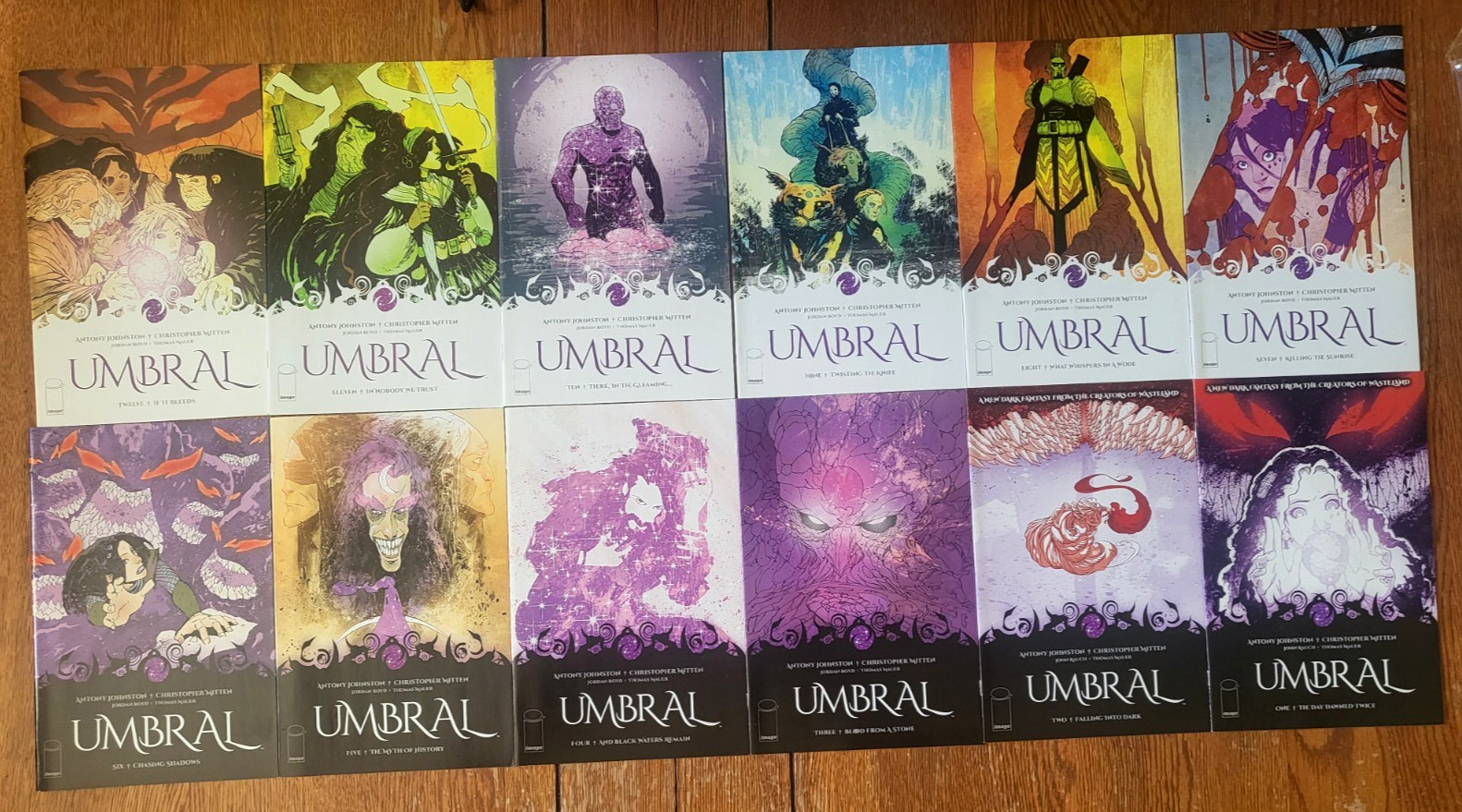 💎 Umbral #1-12 *COMPLETE SET* (Image 2013) Indie Fantasy Comic COMBINE SHIP 💎