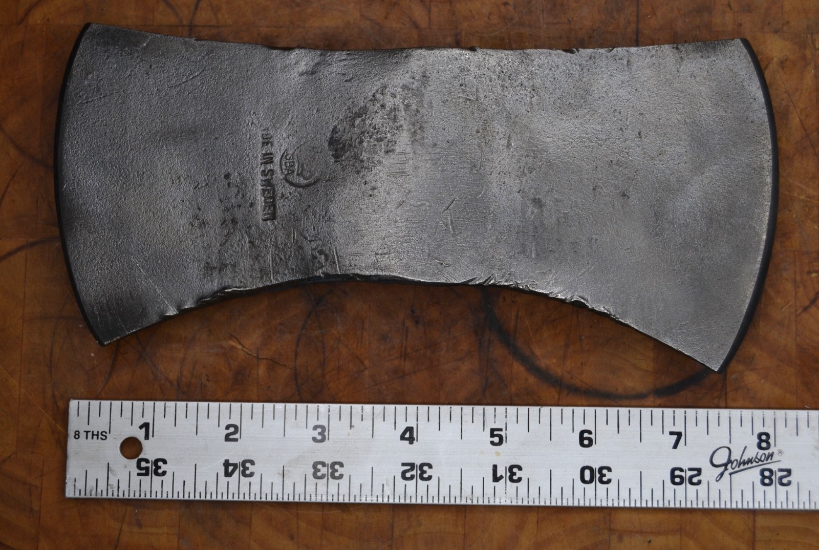 Small Vintage Gransfors Bruks GBA Double Bit Cruiser  Axe  2 1/2  Nice