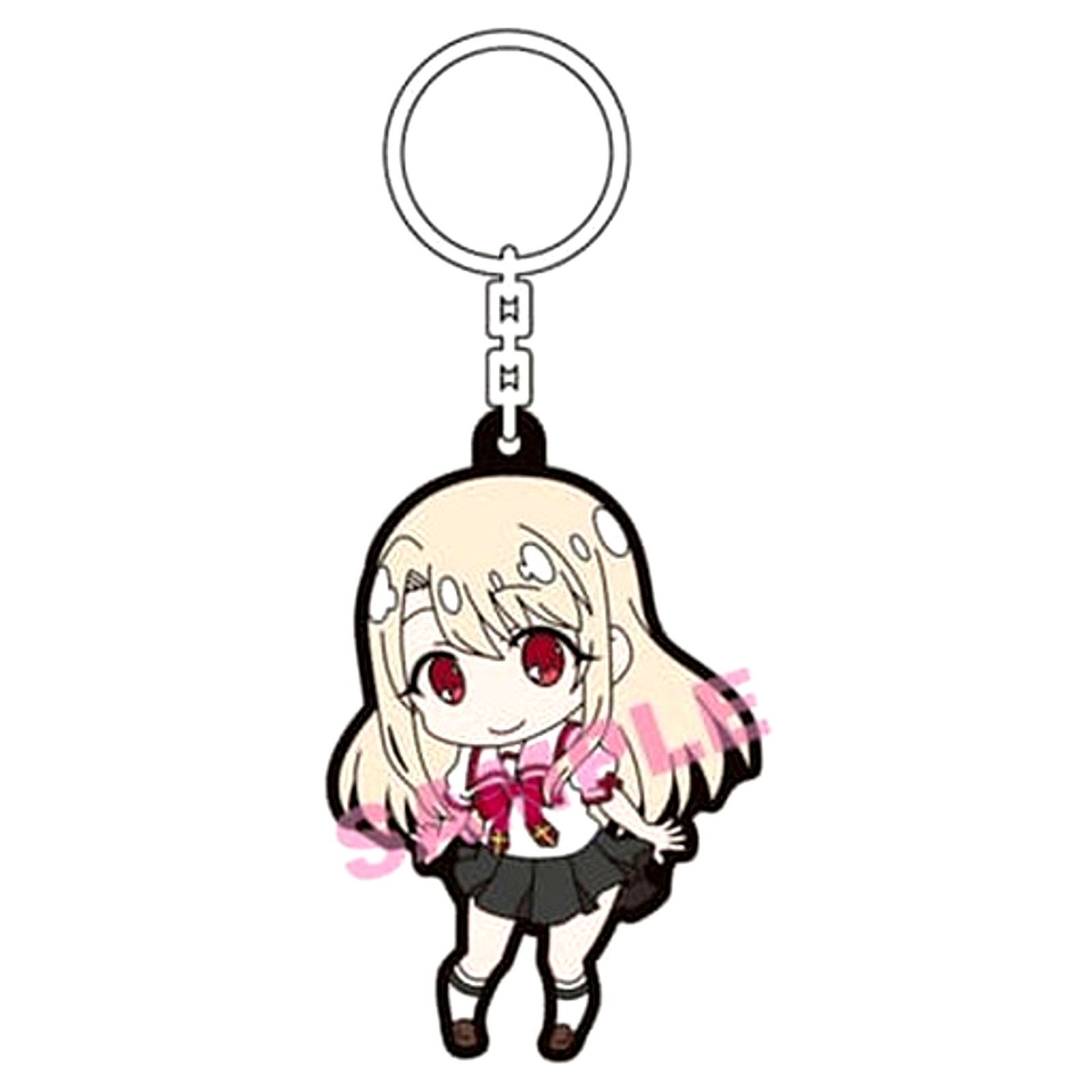 Illyasviel von Einzbern Rubber Keychain Prisma Illya Surugaya Bonus Japan X361
