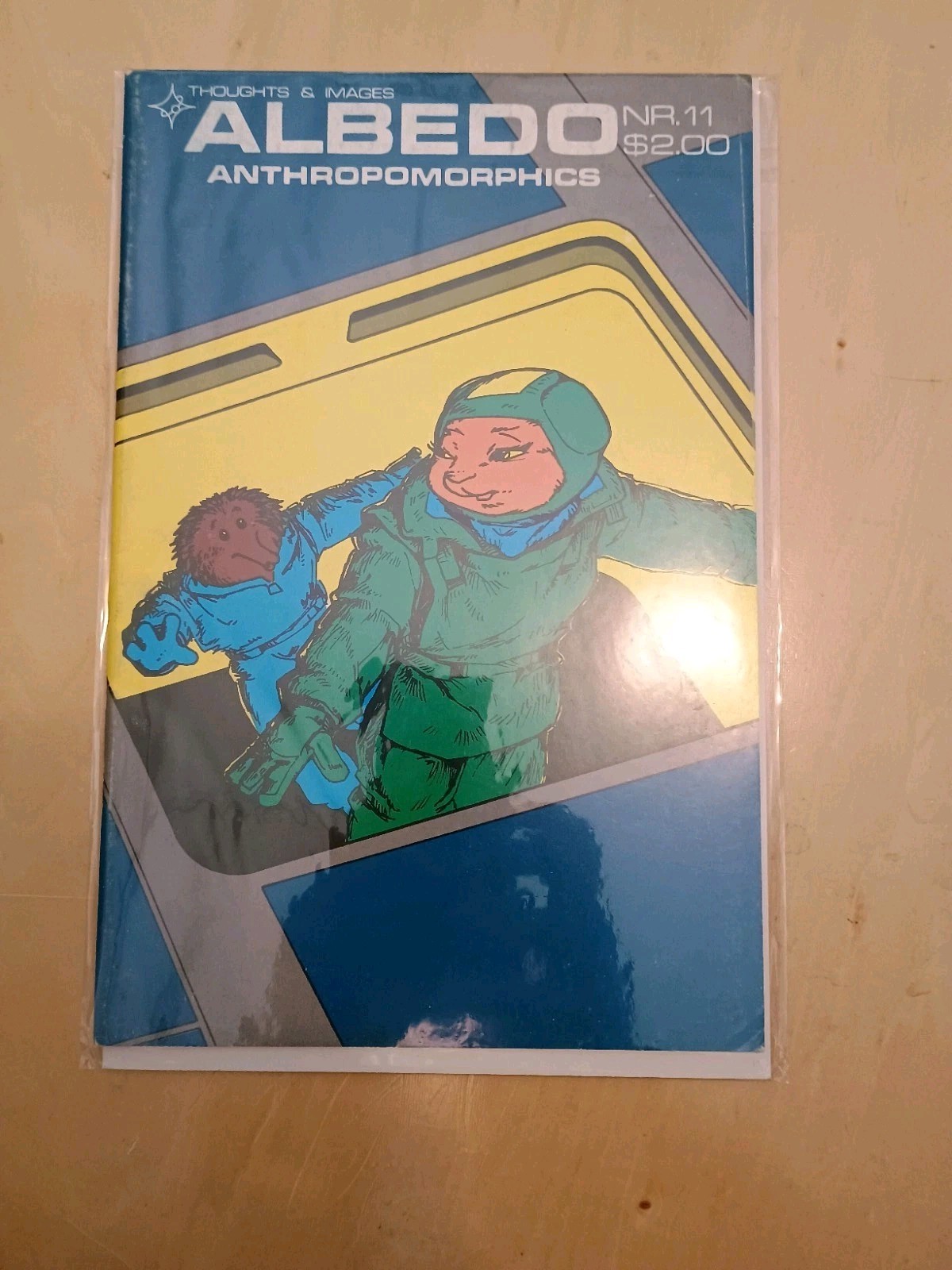 Albedo Vol 1 #11 • Anthropomorphics • Manga Thoughts Images • 1987