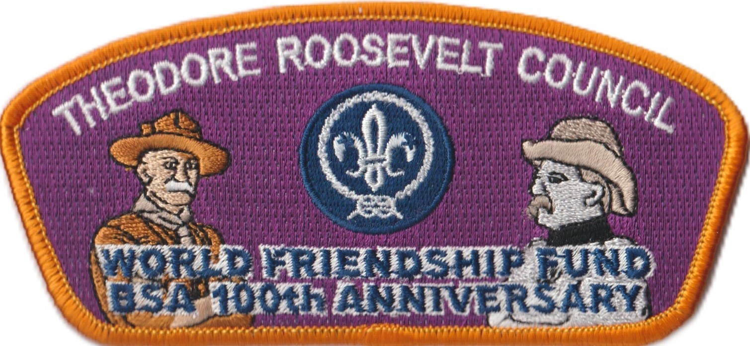 Theodore Roosevelt (AZ) AZ 2010 World Friendship Fund CSP Orange Bdr (AR6403)