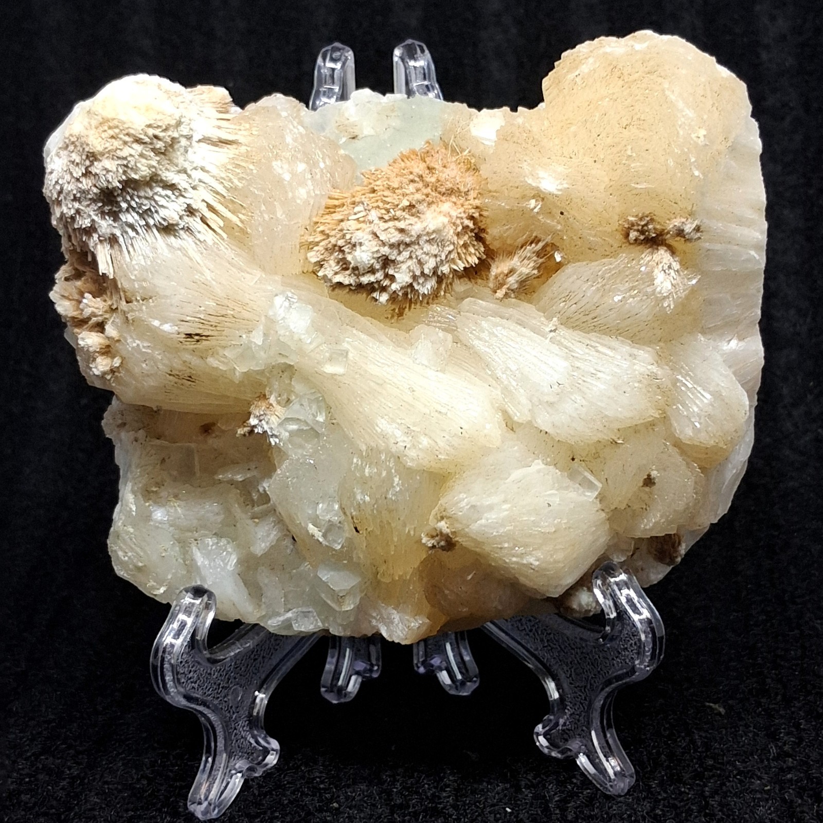 High Quality Peach Stilbite Crystal Specimen Large Natural Stilbite Zeolite Ston
