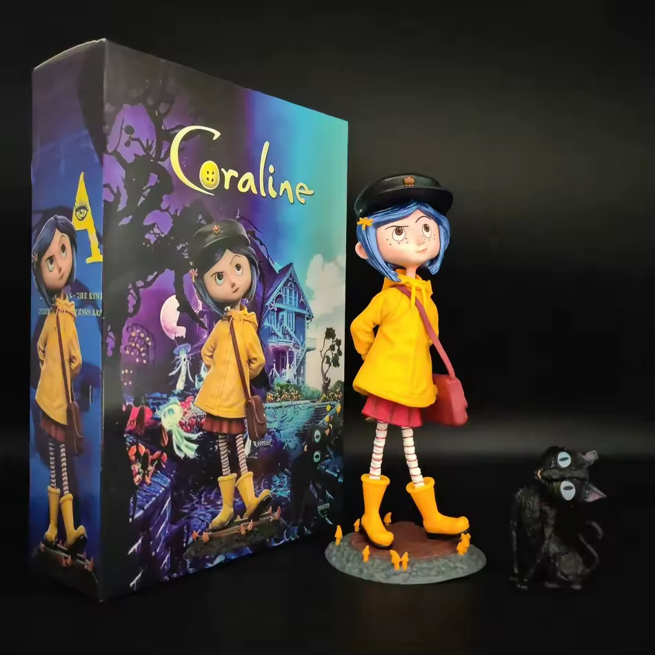CORALINE Collectible Figure- WITH BOX CORALINE Collectible Figure- WITH BOX