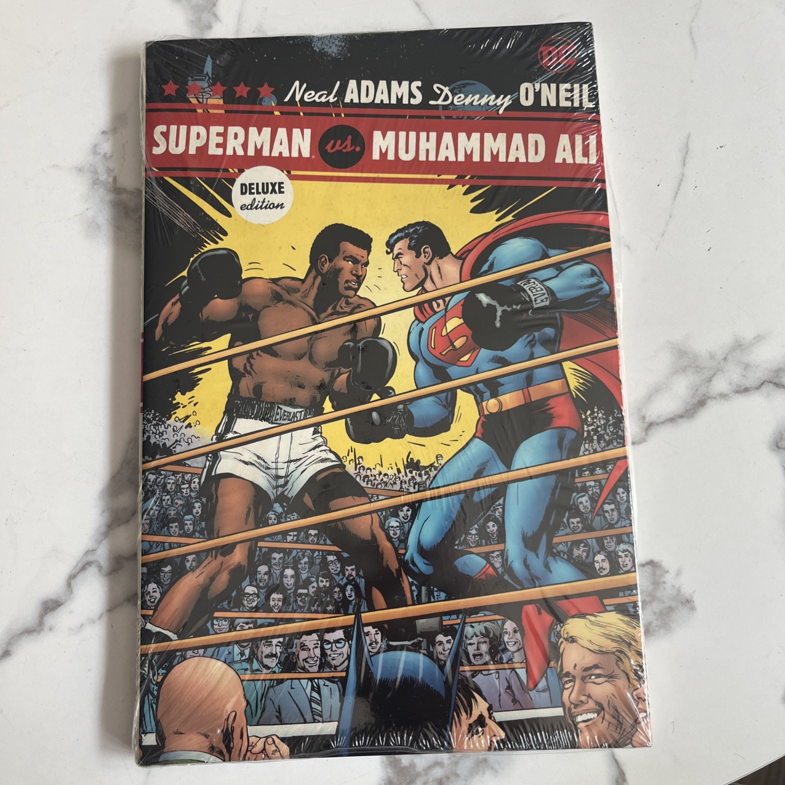 Superman Vs Muhammad Ali Hardcover Deluxe Edition HC Neal Adams. New. Wrapped.