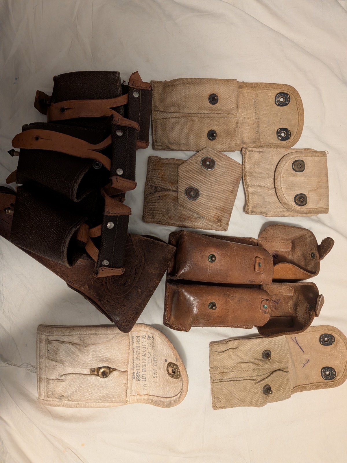 Ww1 ,ww 2 us and post war field gear equipment lot