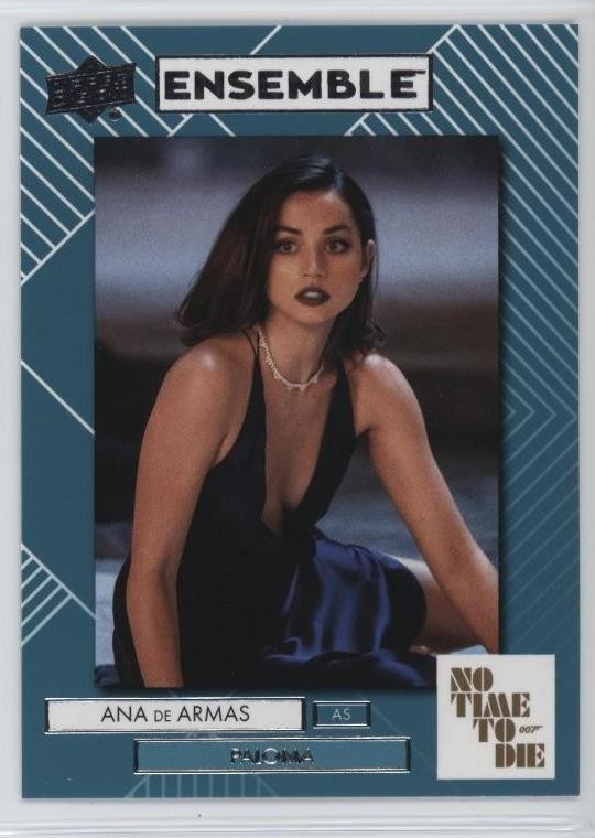 2025 Upper Deck James Bond No Time Die Ana De Armas Paloma Ensemble Card U PIck