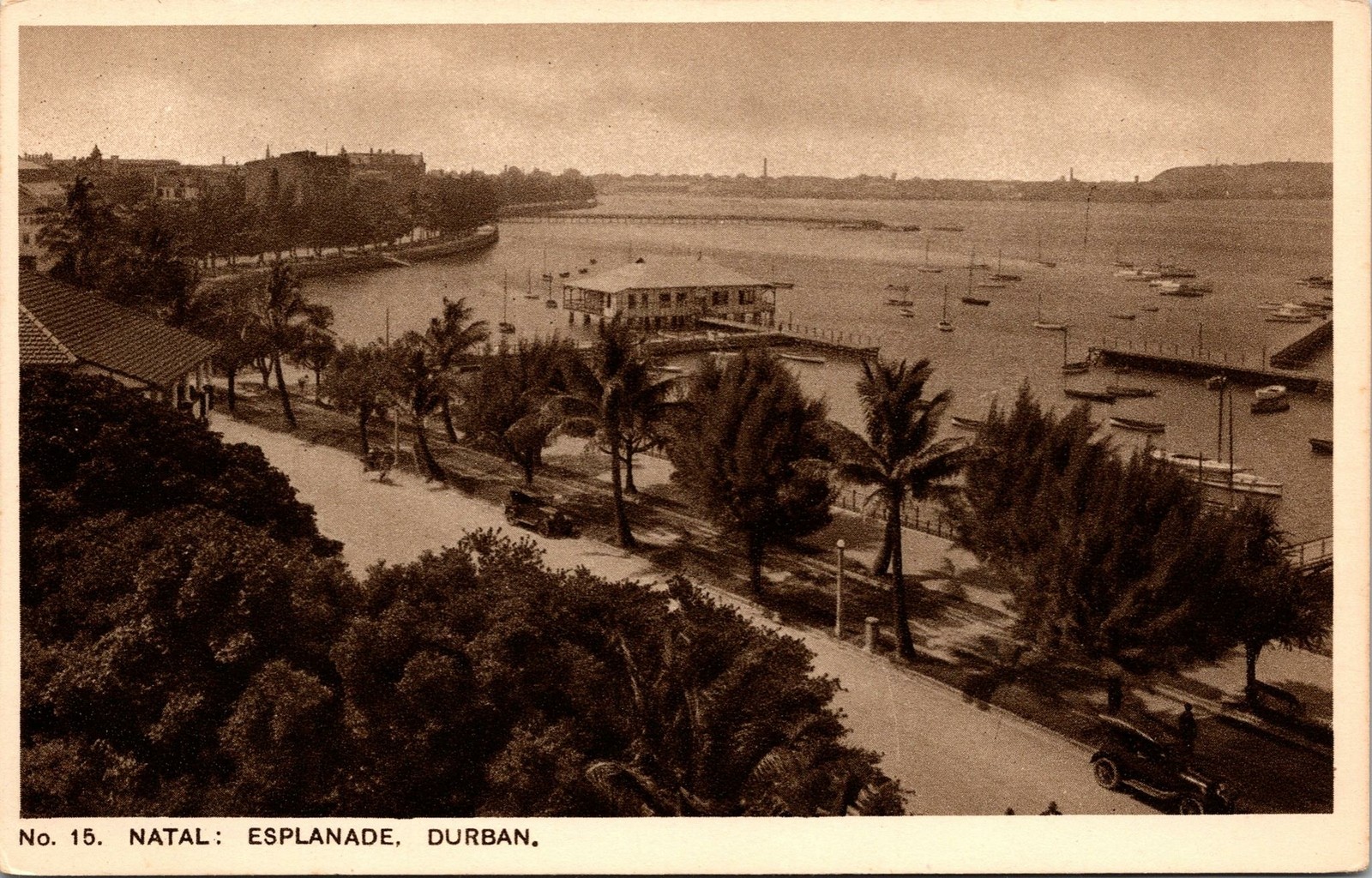 Natal Esplanada Durban Postcard unused 1930s South Africa Natal Esplanada Durban Postcard unused 1930s South Africa