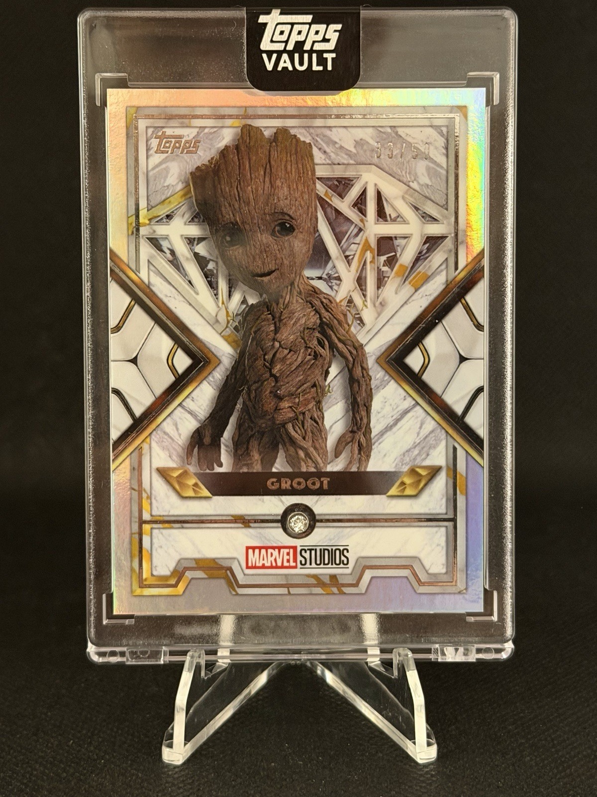 2026 Topps Vault Marvel Groot With Diamond /50