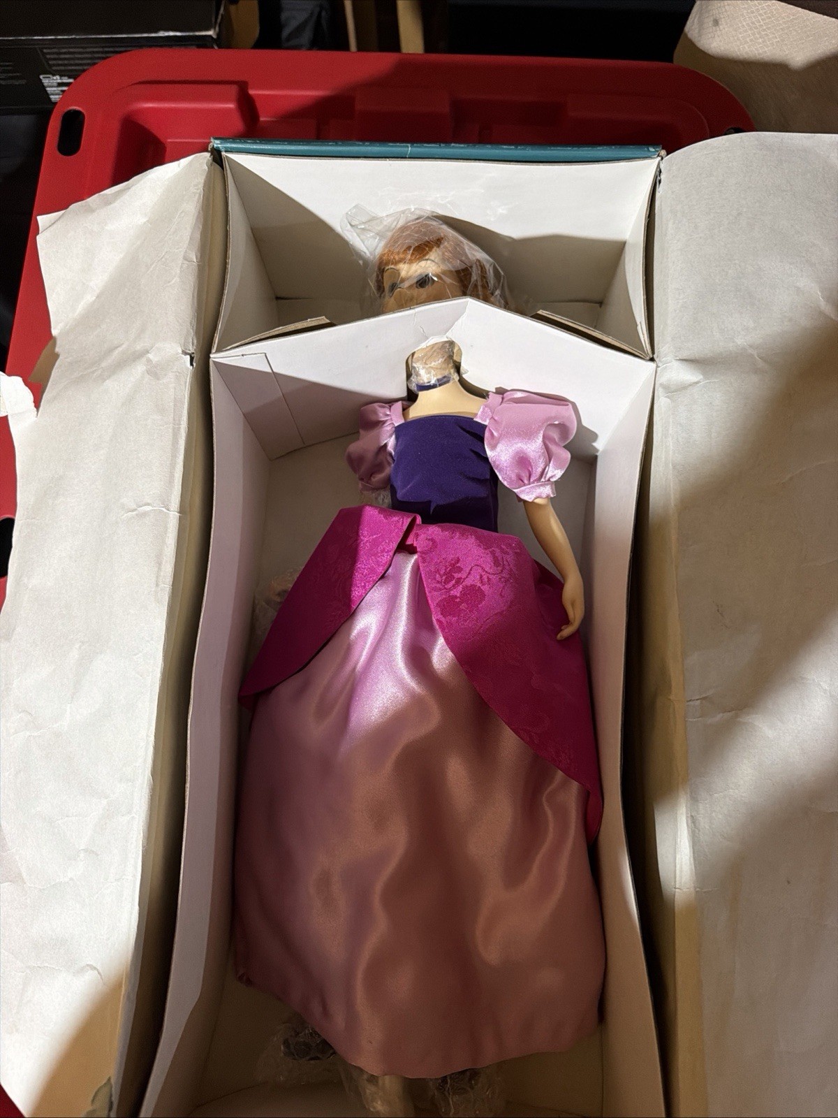 RARE Disney Anastasia Cinderella's Evil Step Sister Porcelain Doll LE 5000 HTF