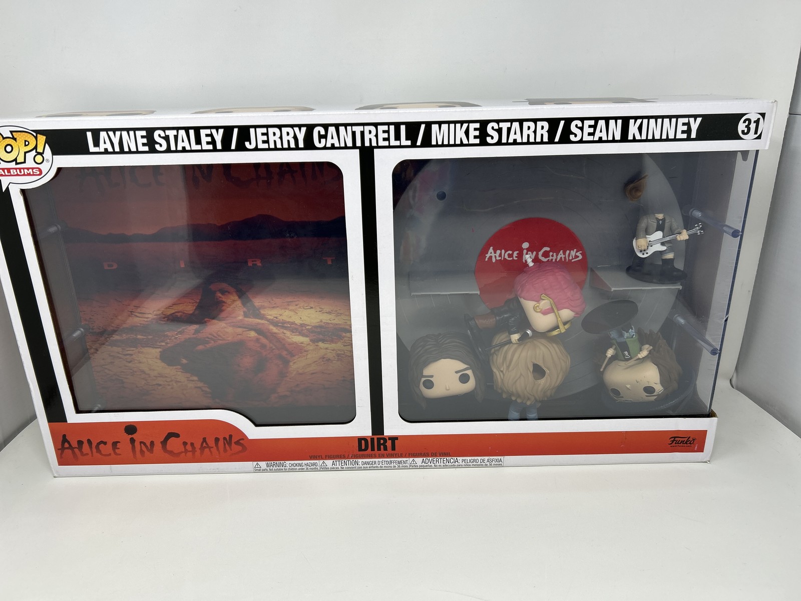 Alice in Chains:Dirt Layne Staley, Jerry Cantrell, Mike Starr & Sean K NOT MINT