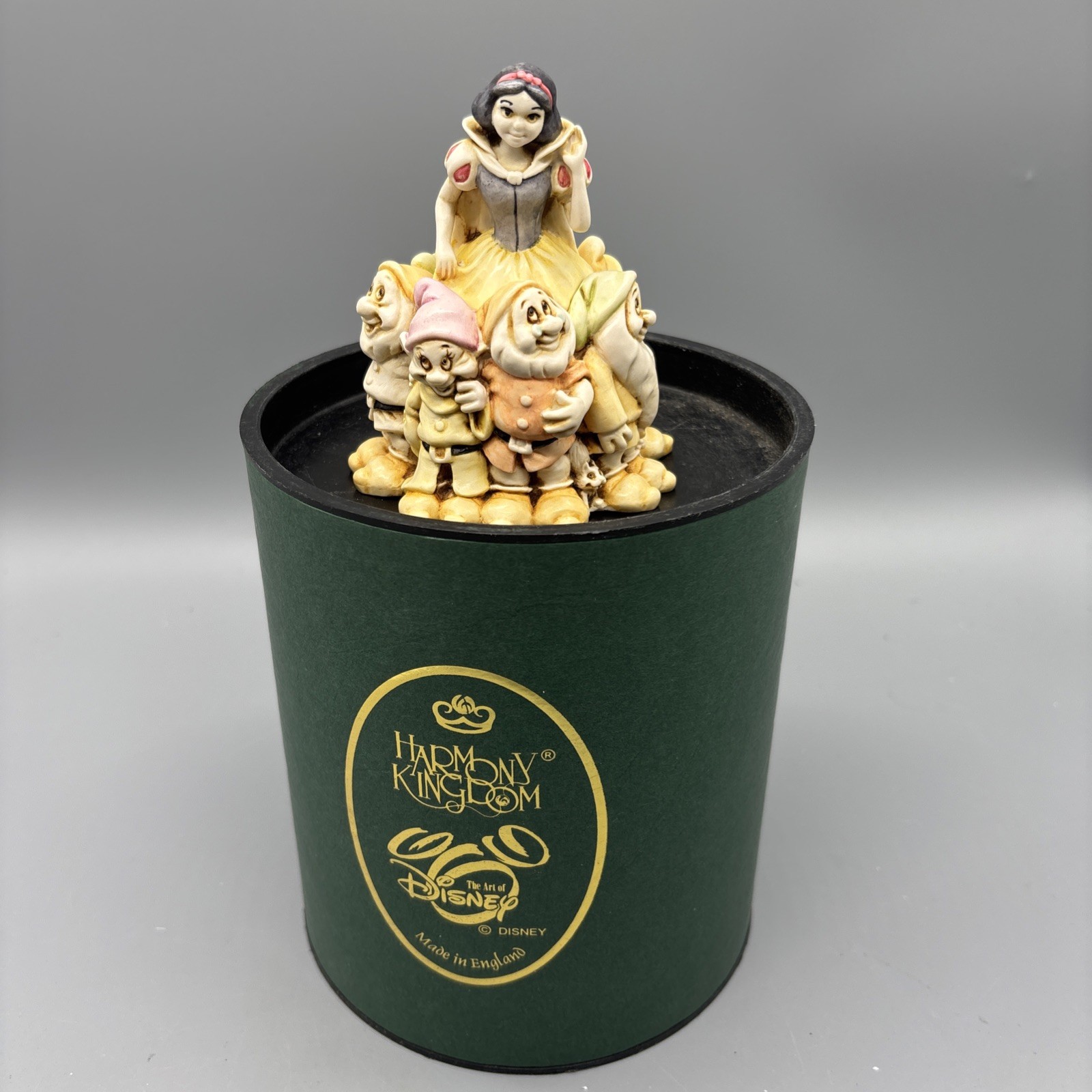 Harmony Kingdom Disney Snow White The Fairest Of Them All Figurine Made in UK Harmony Kingdom Disney Snow White The Fairest Of Them All Figurine Made in UK