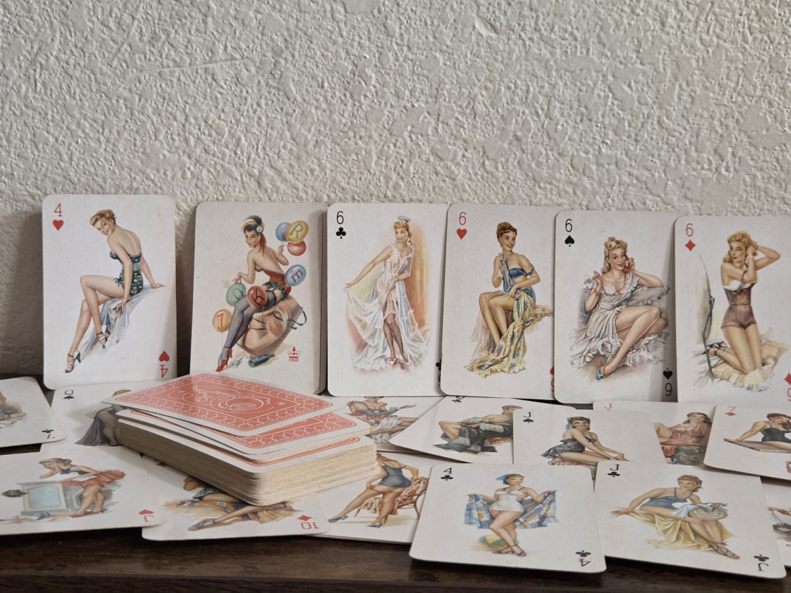 Vintage Playing Deck  (  52 + 3 Jokers) 1950-1960 GDR / East Germany 