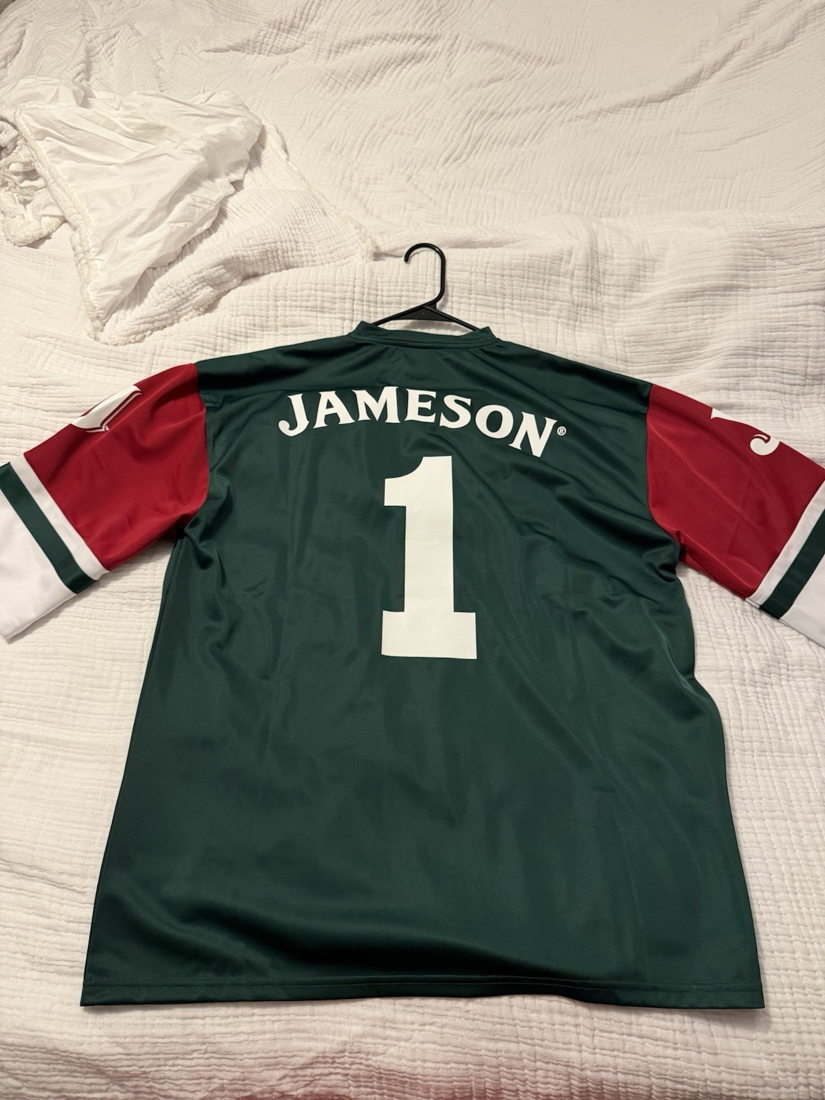 Jameson Irish Whiskey Football Jersey Size Xl