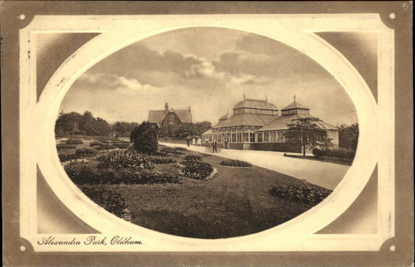 Antique Postcard Oldham MANCHESTER Alexandra Park Antique Postcard Oldham MANCHESTER Alexandra Park