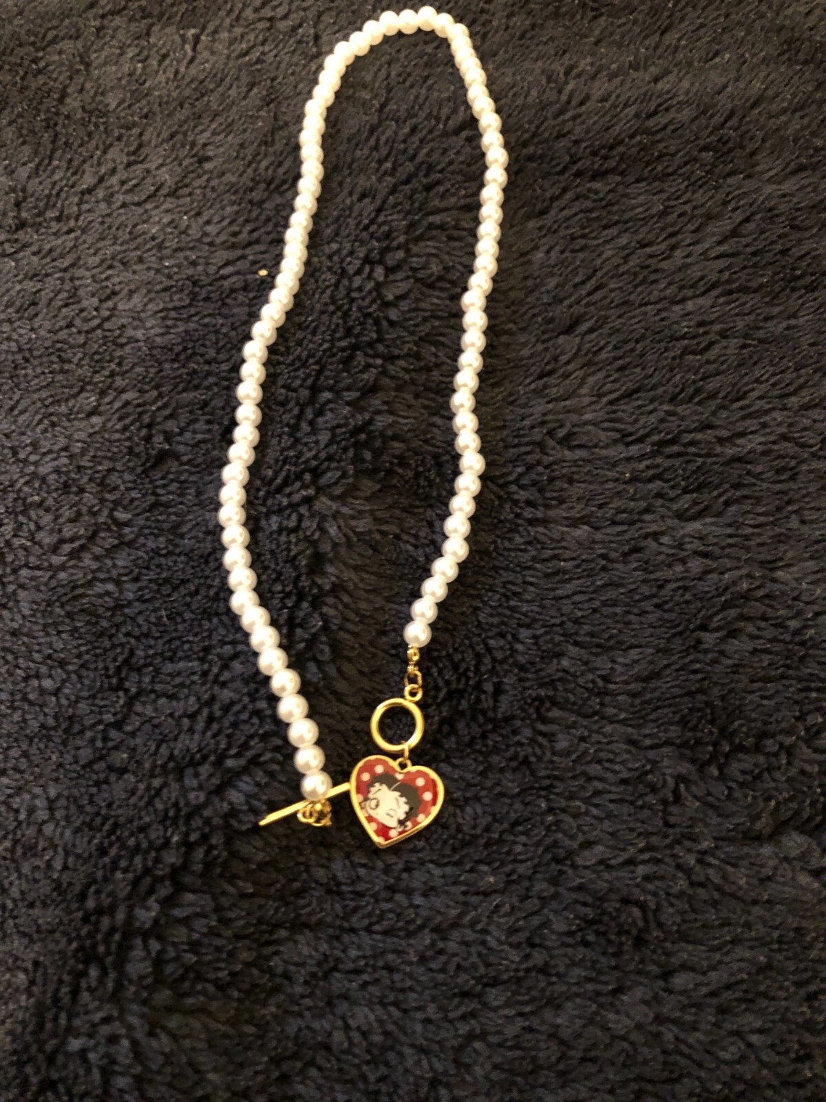 2024 FLEISCHER STUDIO BETTY BOOP HEART NECKLACE #1 2024 FLEISCHER STUDIO BETTY BOOP HEART NECKLACE #1