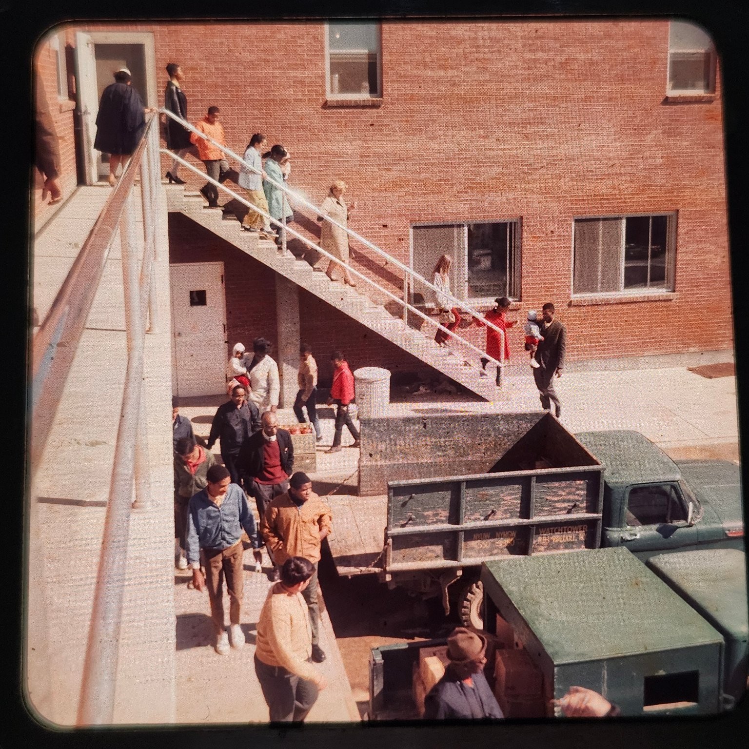 Vintage 120 Medium Format Slide Watchtower Society Brooklyn NY 1960s Vintage 120 Medium Format Slide Watchtower Society Brooklyn NY 1960s
