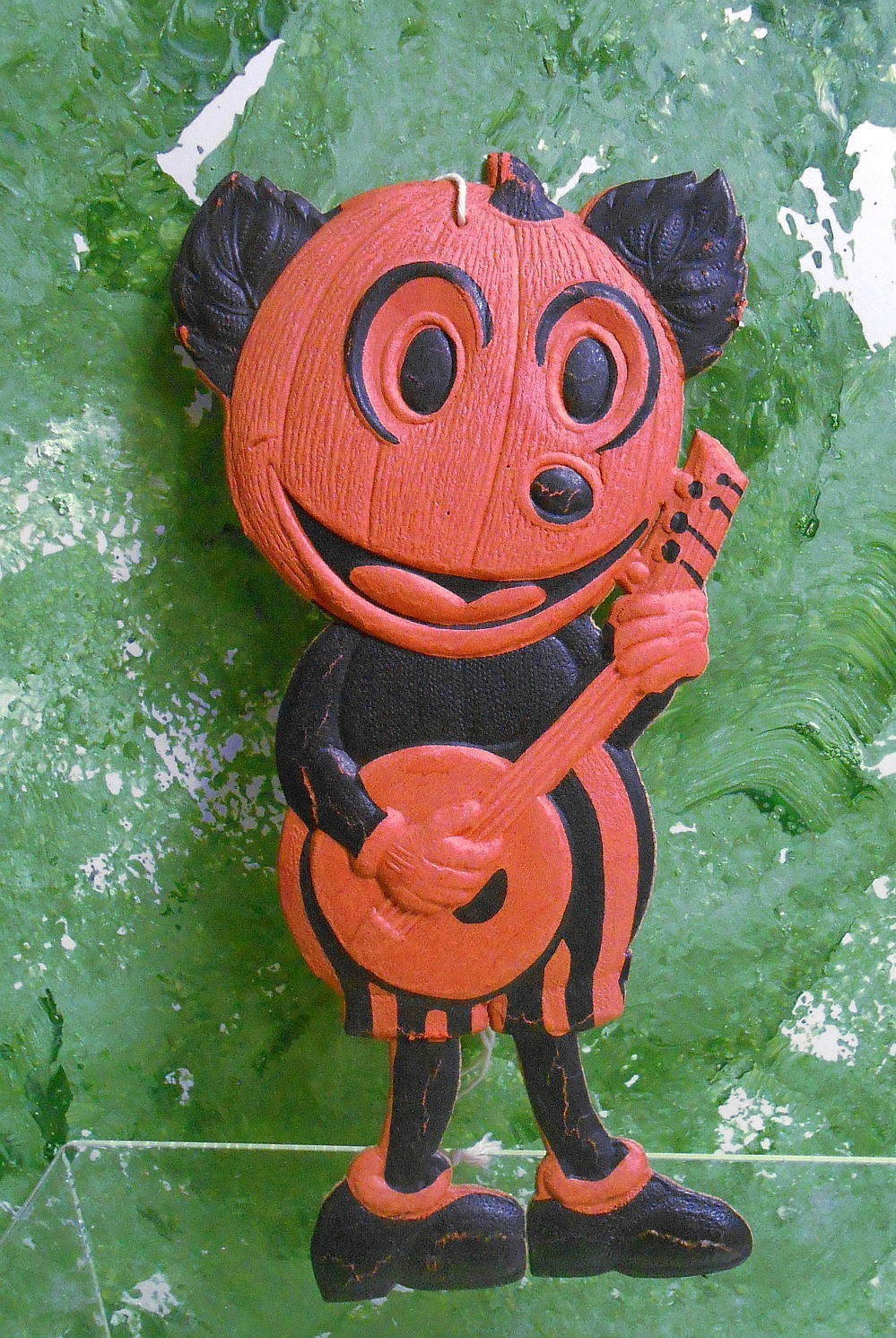 1920\'s Germany Embossed Halloween Mickey Mouse - 7 1/2\