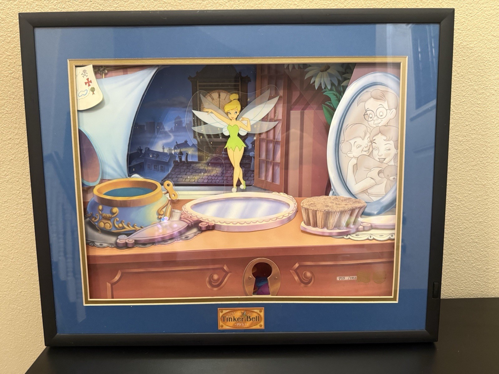 DISNEY COLLECTION TINKERBELL ANIMATED ANIMATIONS MODEL ART #775/1953 DISNEY COLLECTION TINKERBELL ANIMATED ANIMATIONS MODEL ART #775/1953