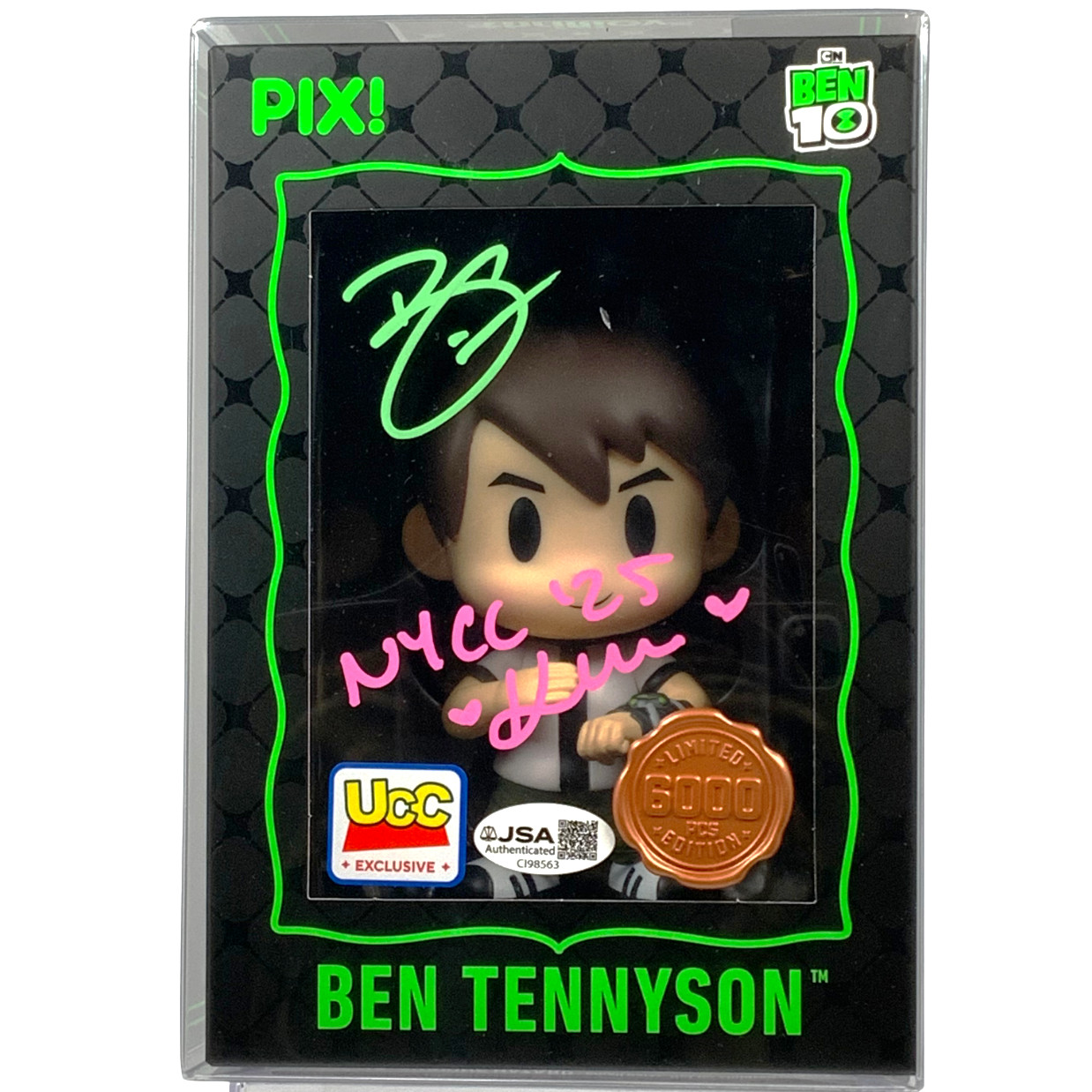 Thrilljoy Pop Cave BEN TENNYSON Brian Mariotti & Karissa Marston Signed JSA Cert Thrilljoy Pop Cave BEN TENNYSON Brian Mariotti & Karissa Marston Signed JSA Cert