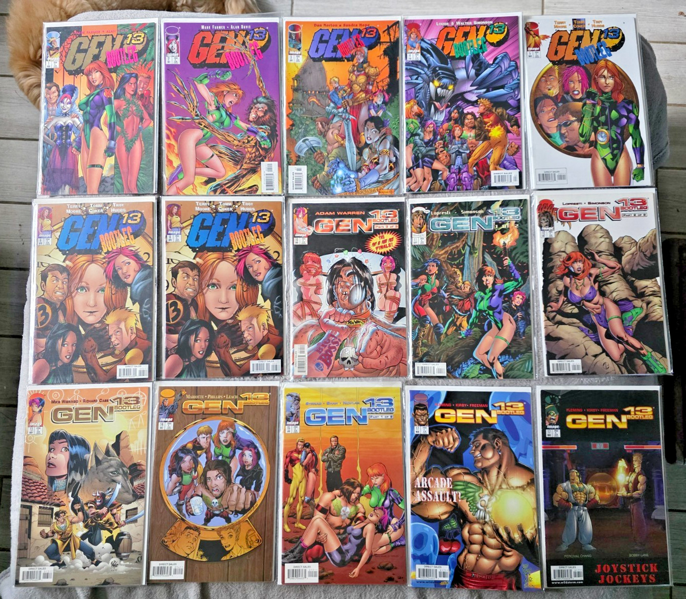 Gen 13 Bootleg 1,2,3,4,5,6,6,10,11,12,13,14,15,16,17A,17B,20,Annual LOT 1996 VF+ Gen 13 Bootleg 1,2,3,4,5,6,6,10,11,12,13,14,15,16,17A,17B,20,Annual LOT 1996 VF+