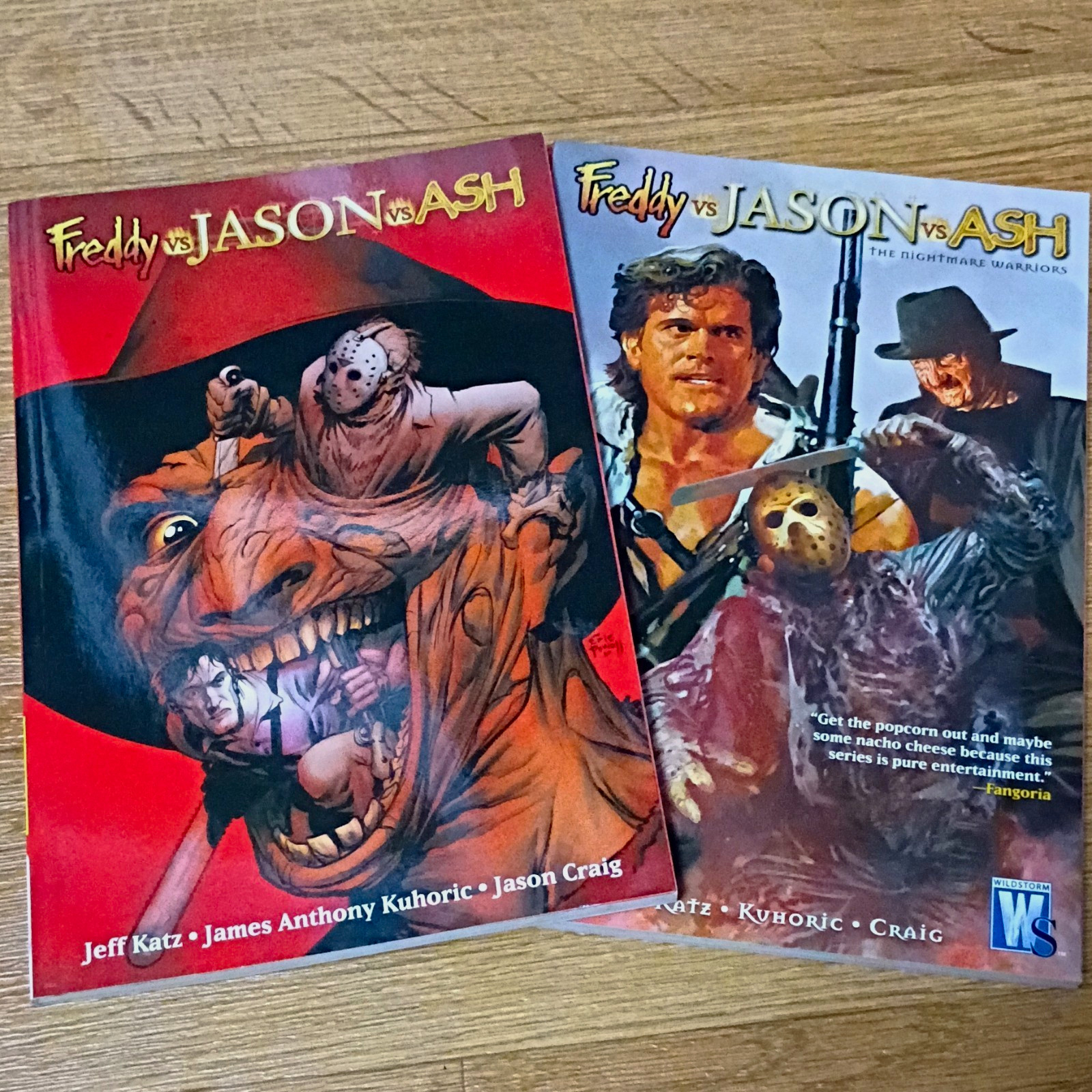 Dynamite Freddy vs Jason vs Ash TPB Lot of 2 Nightmare Warriors Katz Dynamite Freddy vs Jason vs Ash TPB Lot of 2 Nightmare Warriors Katz