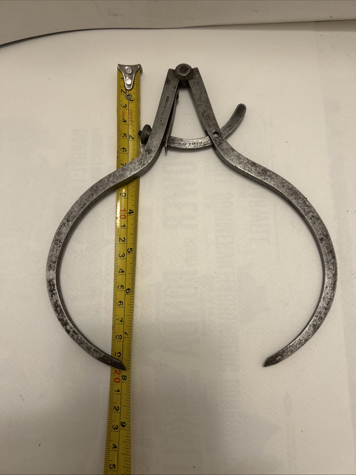 Vintage BEMIS & CALL 7.5” Outside Caliper Open To 7+ Vintage BEMIS & CALL 7.5” Outside Caliper Open To 7+