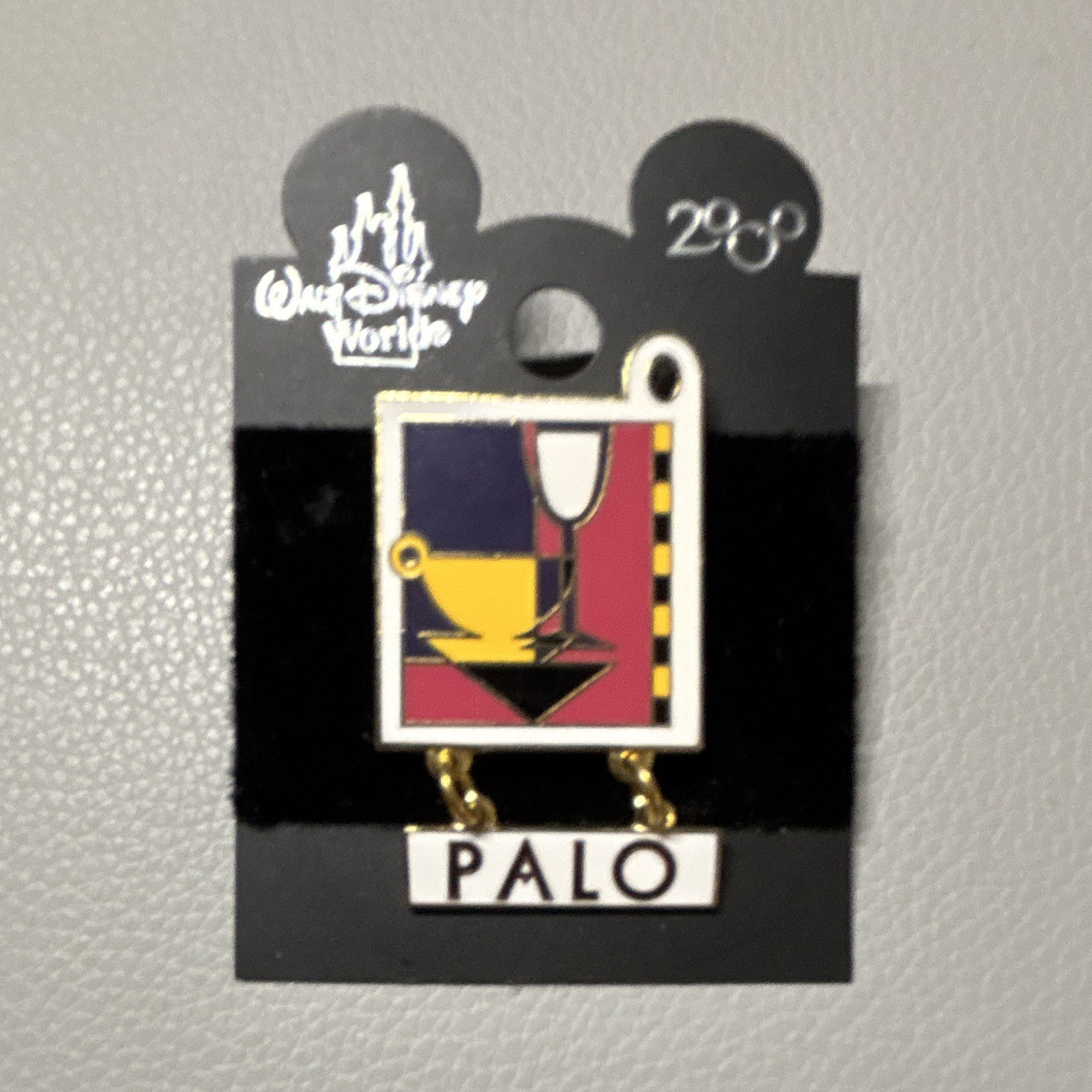 RETIRED-DCL Disney Cruise Line PALO Restaurant Logo Pin from 2000 RETIRED-DCL Disney Cruise Line PALO Restaurant Logo Pin from 2000
