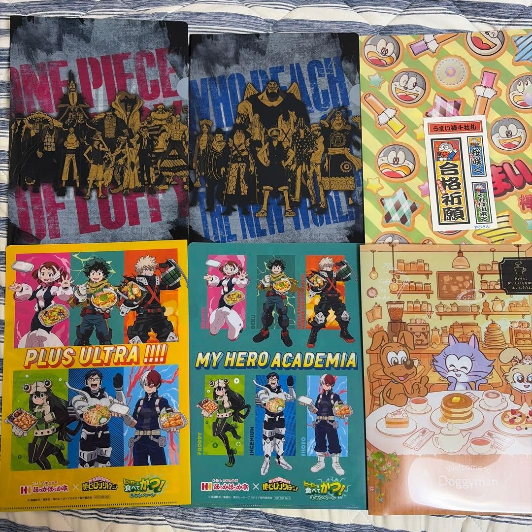 Set of 6 clear files Set of 6 clear files
