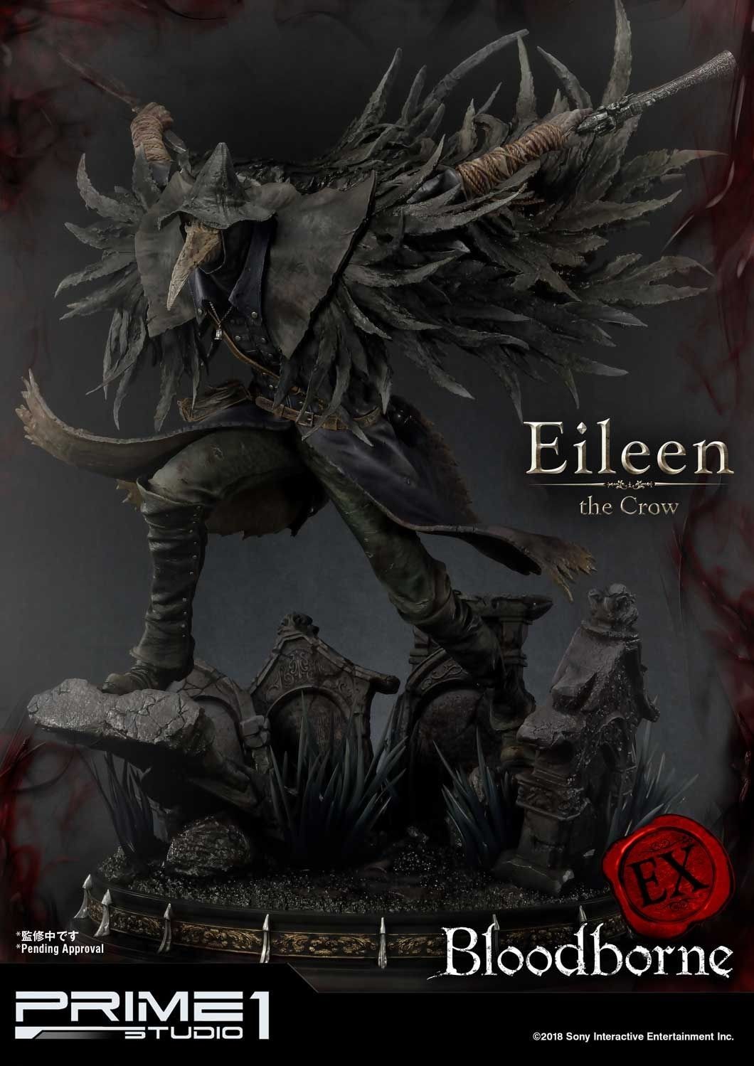 Prime 1 Studio Bloodborne Eileen the Crow EX Exclusive 1/4 Statue #175/300